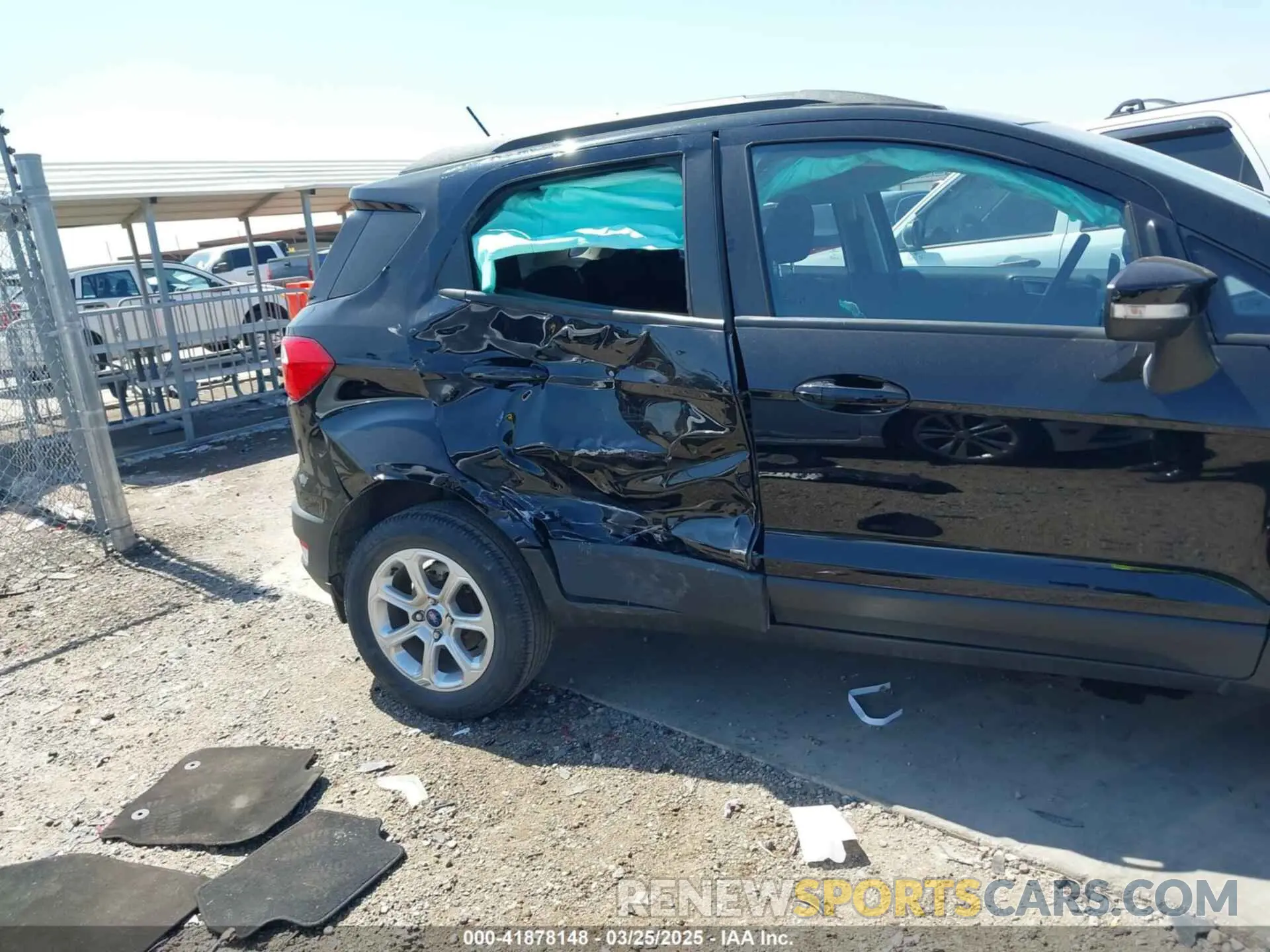6 fotografías del automóvil dañado MAJ3S2GE6MC447043 FORD ECOSPORT 2021