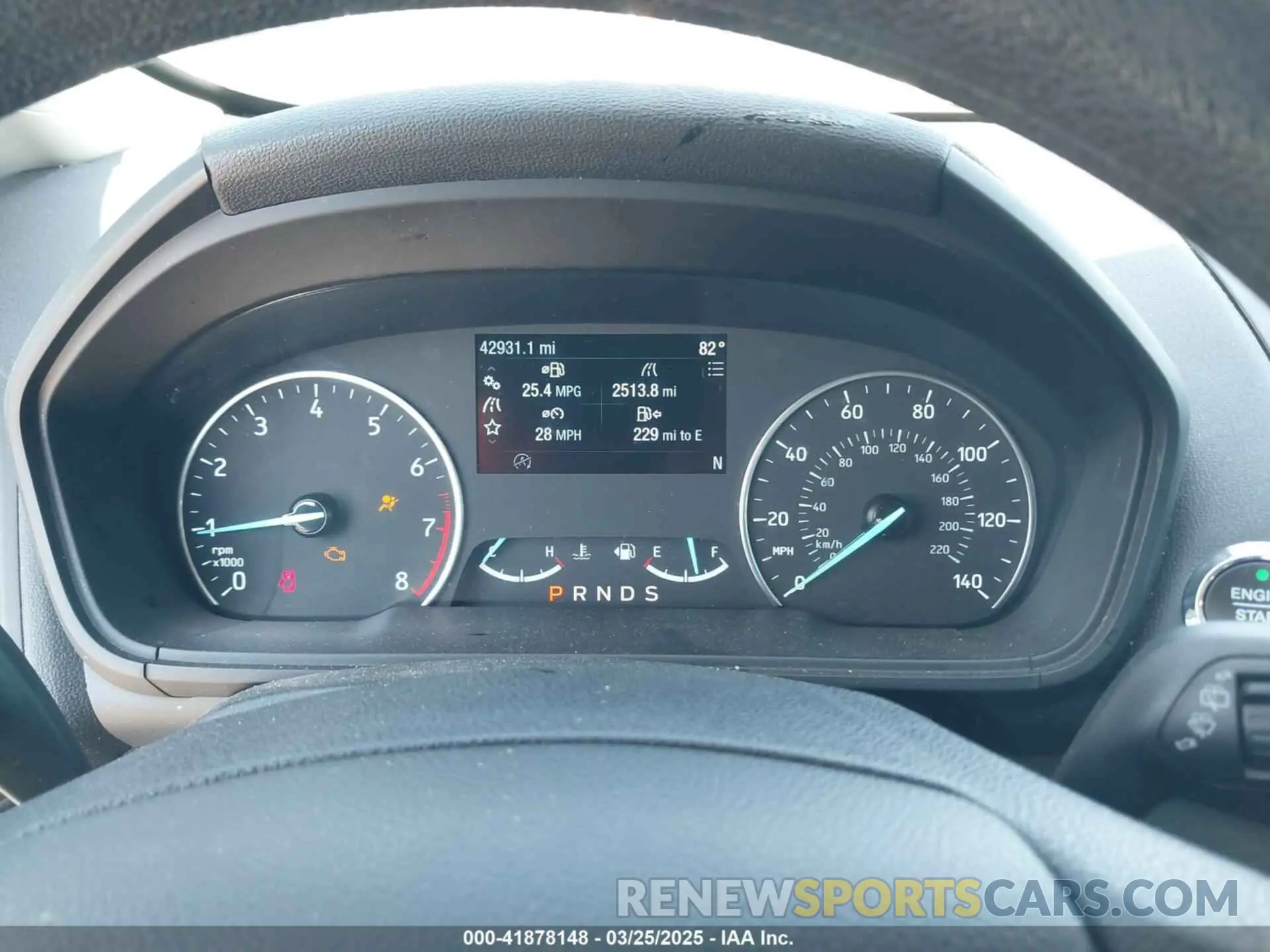 7 fotografías del automóvil dañado MAJ3S2GE6MC447043 FORD ECOSPORT 2021