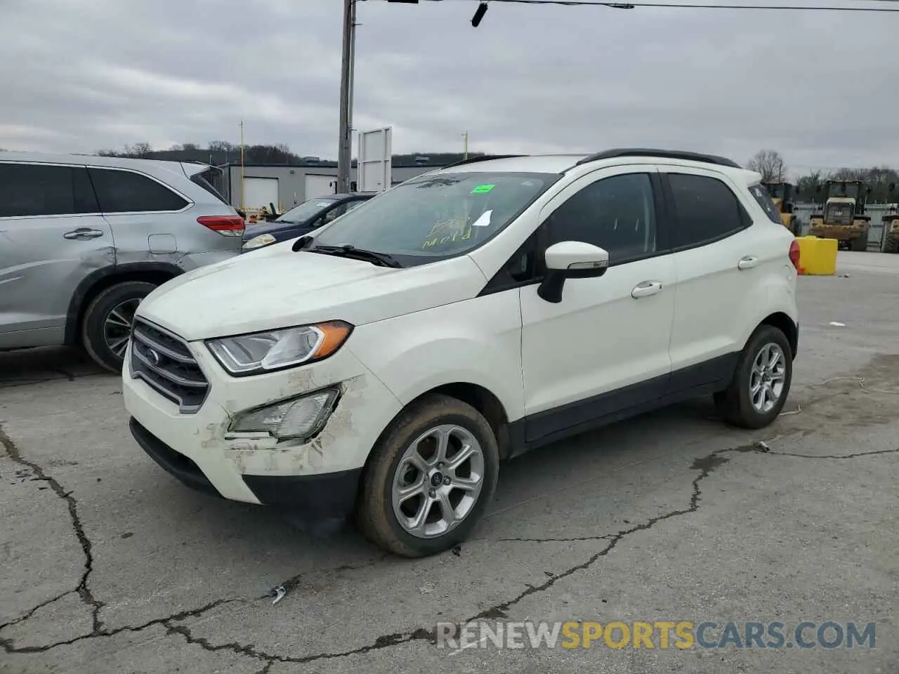 1 fotografías del automóvil dañado MAJ3S2GE7MC400099 FORD ECOSPORT 2021
