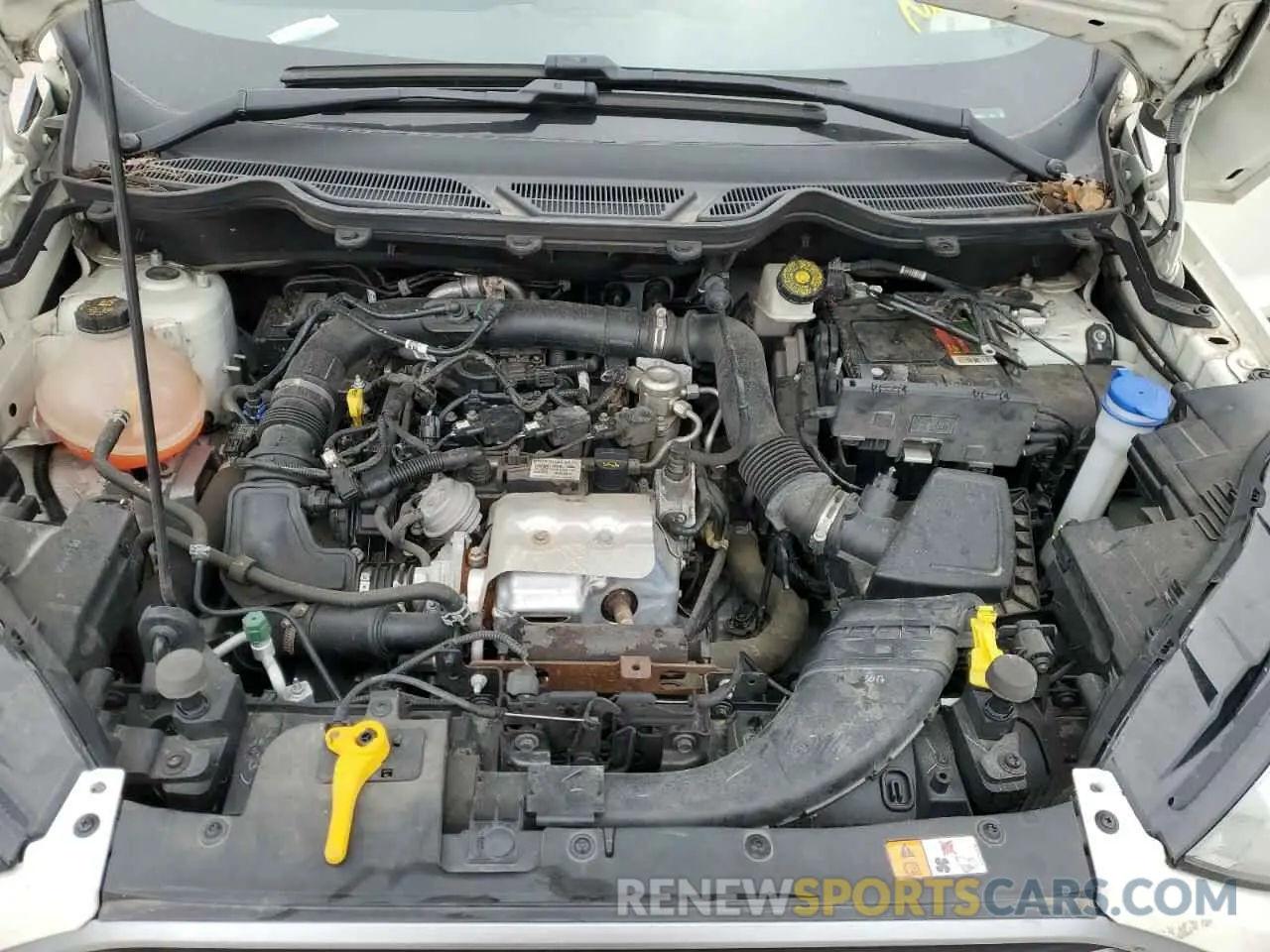12 fotografías del automóvil dañado MAJ3S2GE7MC400099 FORD ECOSPORT 2021