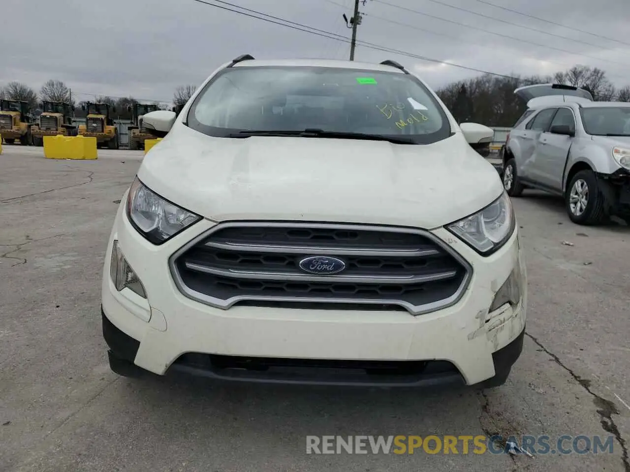 5 fotografías del automóvil dañado MAJ3S2GE7MC400099 FORD ECOSPORT 2021