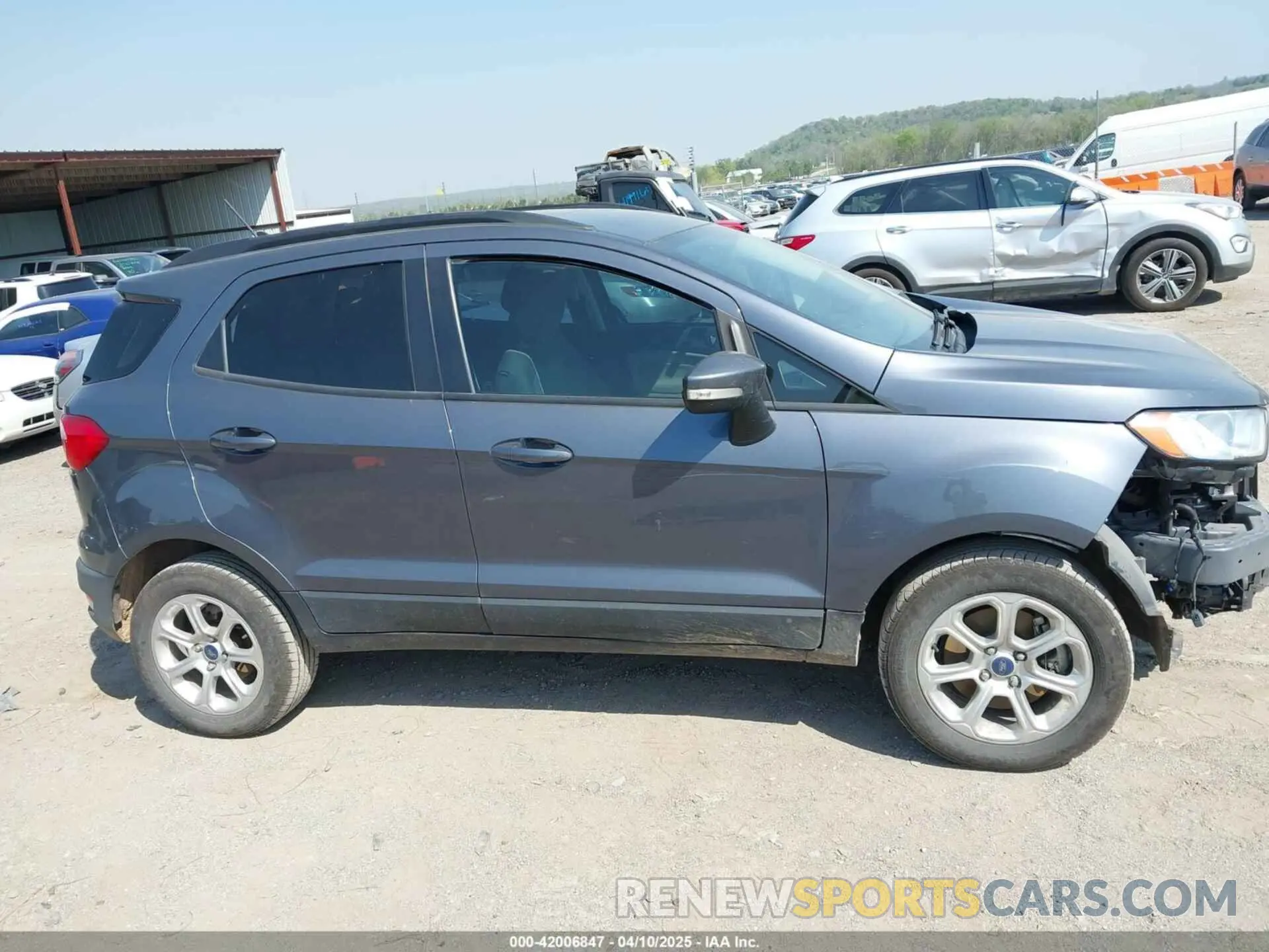 14 fotografías del automóvil dañado MAJ3S2GE7MC412432 FORD ECOSPORT 2021