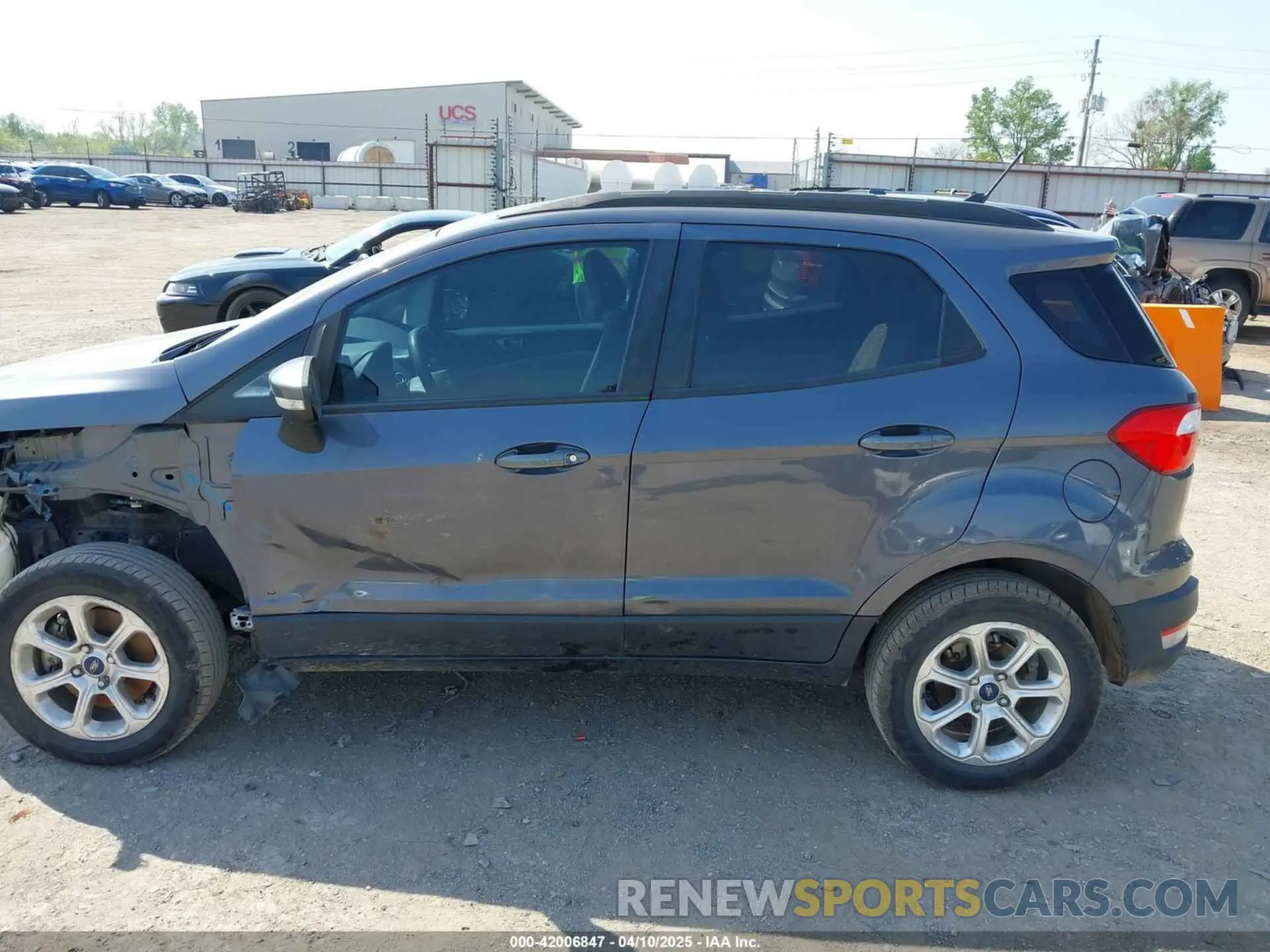 15 fotografías del automóvil dañado MAJ3S2GE7MC412432 FORD ECOSPORT 2021