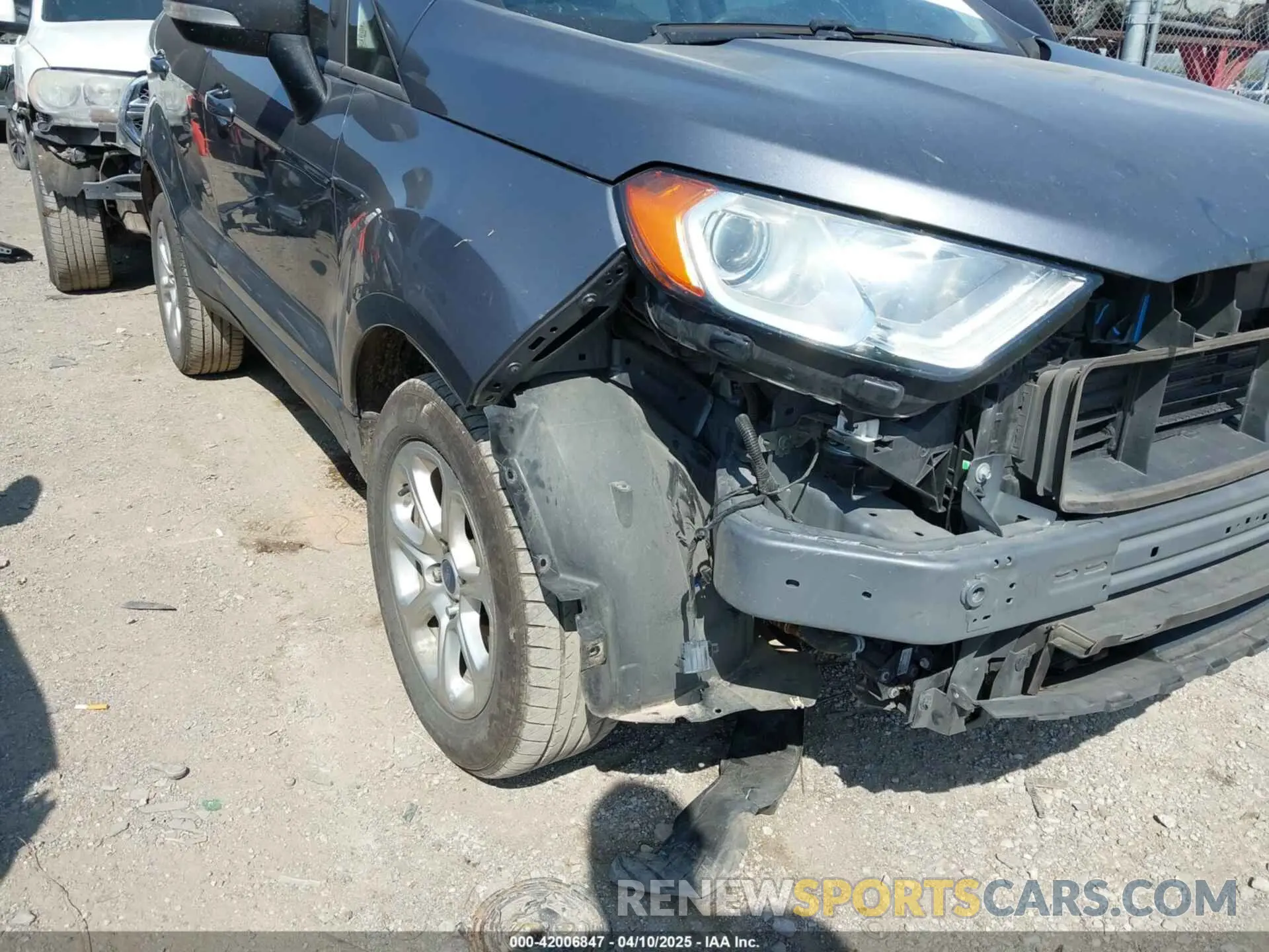 21 fotografías del automóvil dañado MAJ3S2GE7MC412432 FORD ECOSPORT 2021