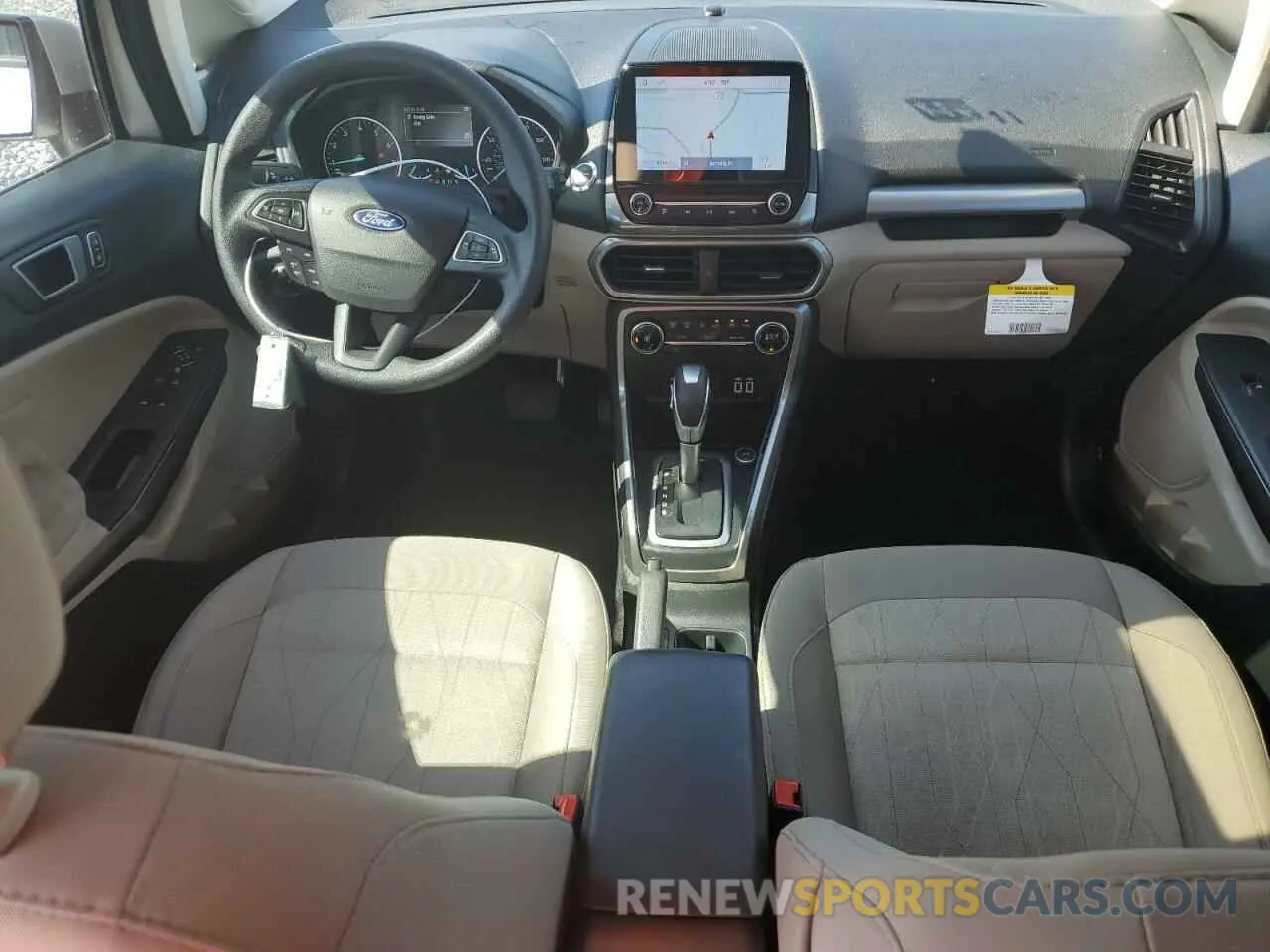 8 fotografías del automóvil dañado MAJ3S2GE7MC441235 FORD ECOSPORT 2021