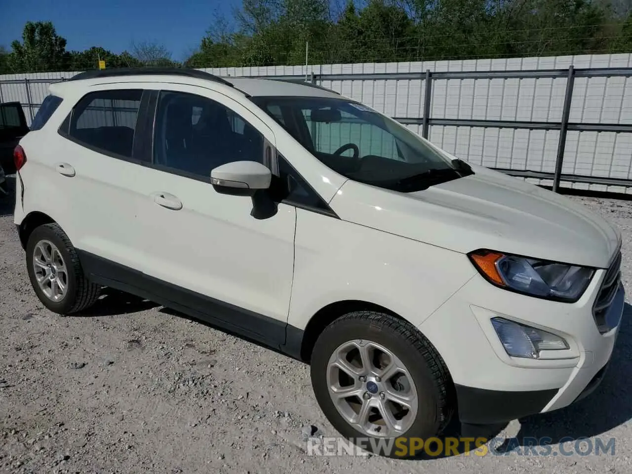 4 fotografías del automóvil dañado MAJ3S2GE7MC444040 FORD ECOSPORT 2021