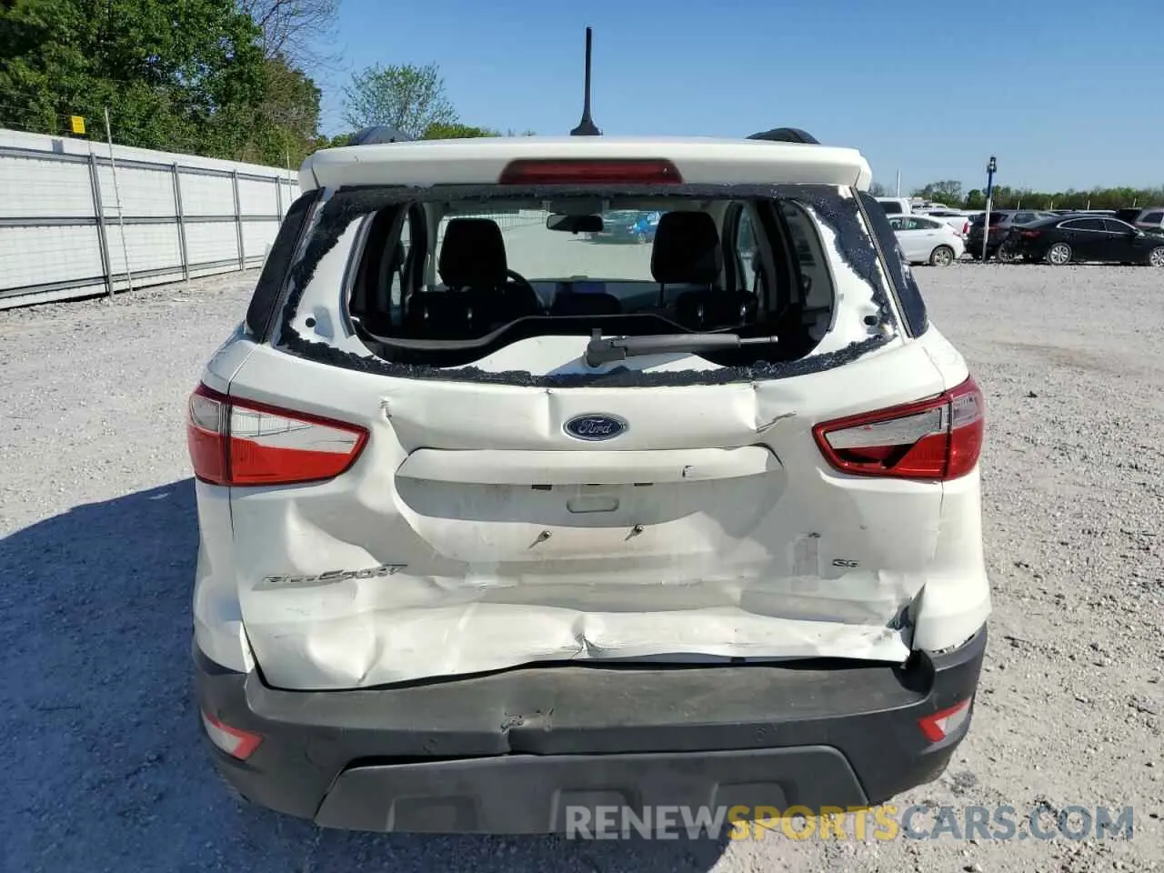 6 fotografías del automóvil dañado MAJ3S2GE7MC444040 FORD ECOSPORT 2021