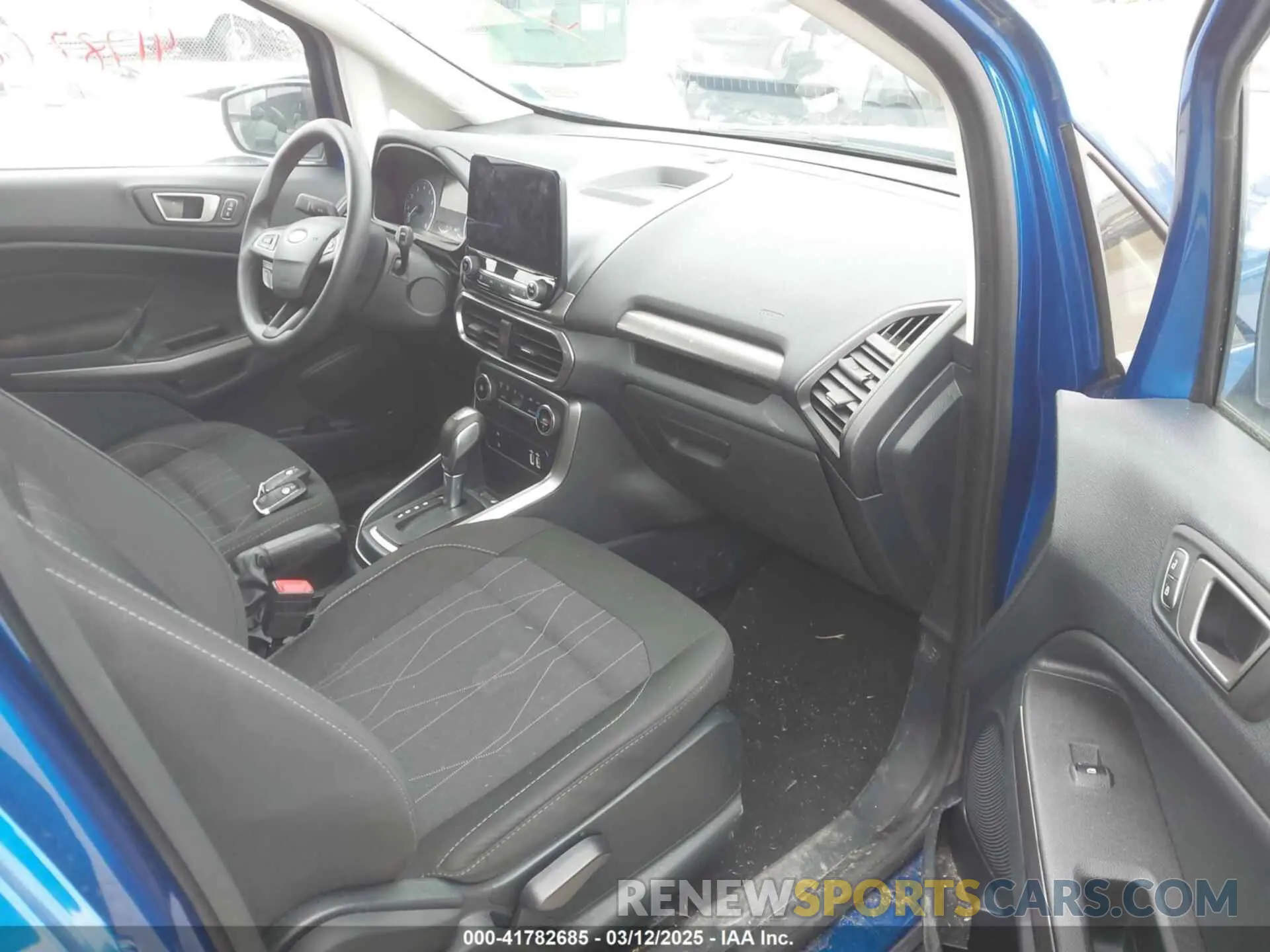 5 fotografías del automóvil dañado MAJ3S2GE7MC446256 FORD ECOSPORT 2021