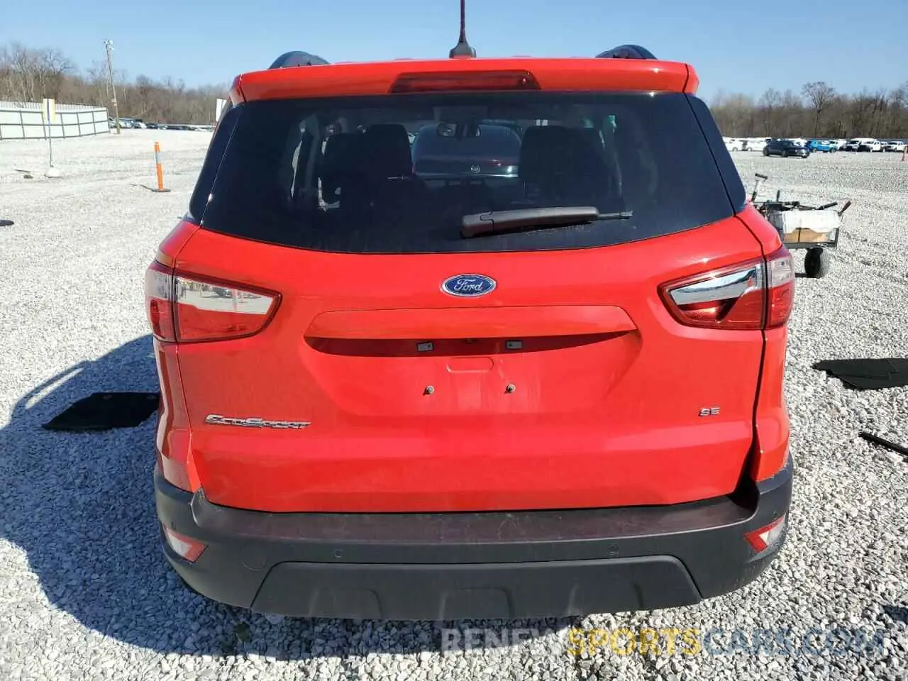 6 fotografías del automóvil dañado MAJ3S2GE8MC408423 FORD ECOSPORT 2021