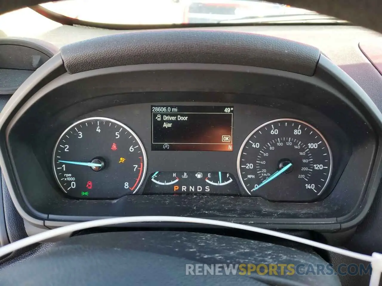 9 fotografías del automóvil dañado MAJ3S2GE8MC408423 FORD ECOSPORT 2021