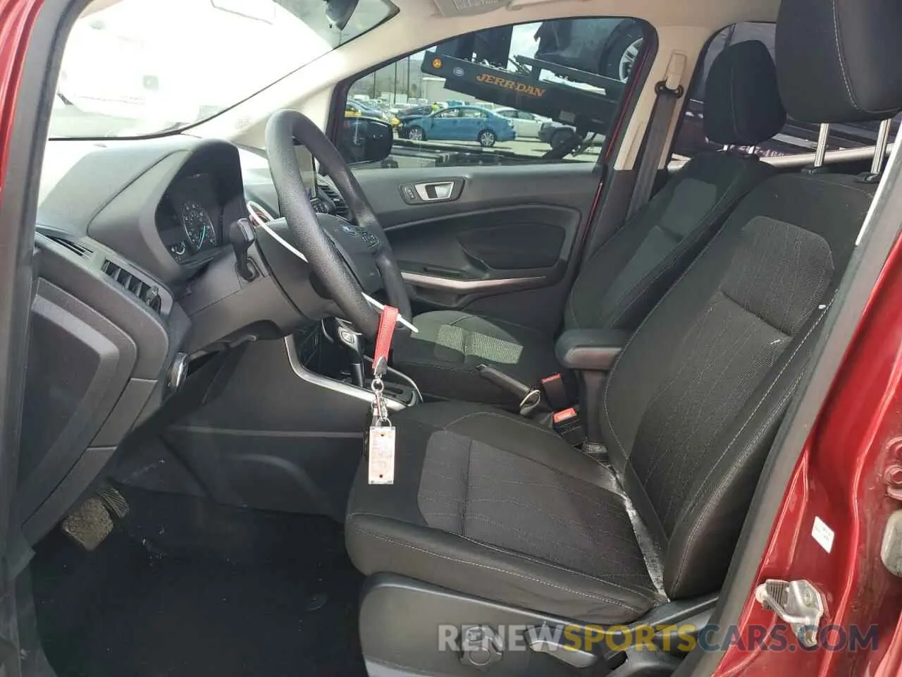 7 fotografías del automóvil dañado MAJ3S2GE9MC399425 FORD ECOSPORT 2021