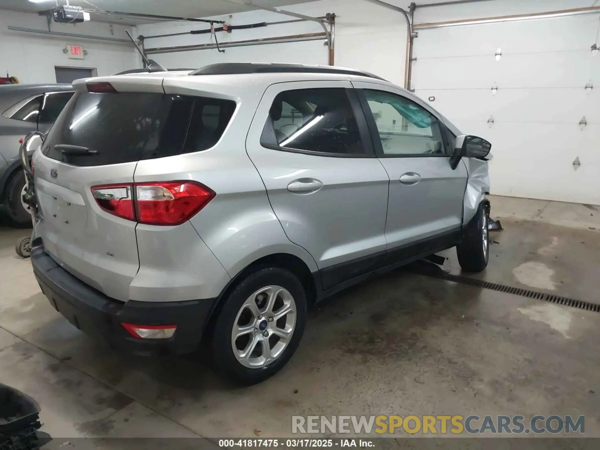 4 fotografías del automóvil dañado MAJ3S2GE9MC441446 FORD ECOSPORT 2021