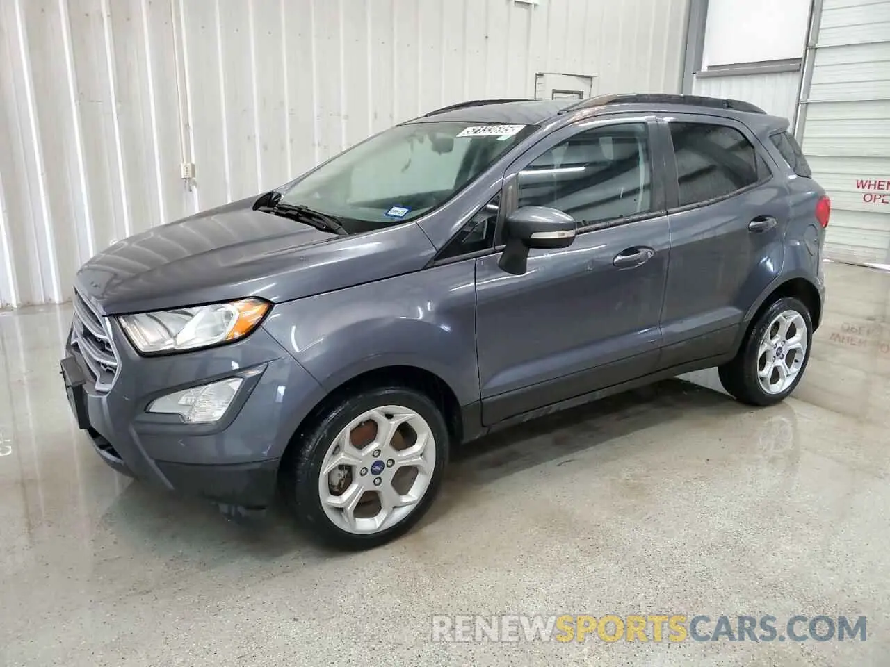 1 fotografías del automóvil dañado MAJ3S2GE9MC445240 FORD ECOSPORT 2021