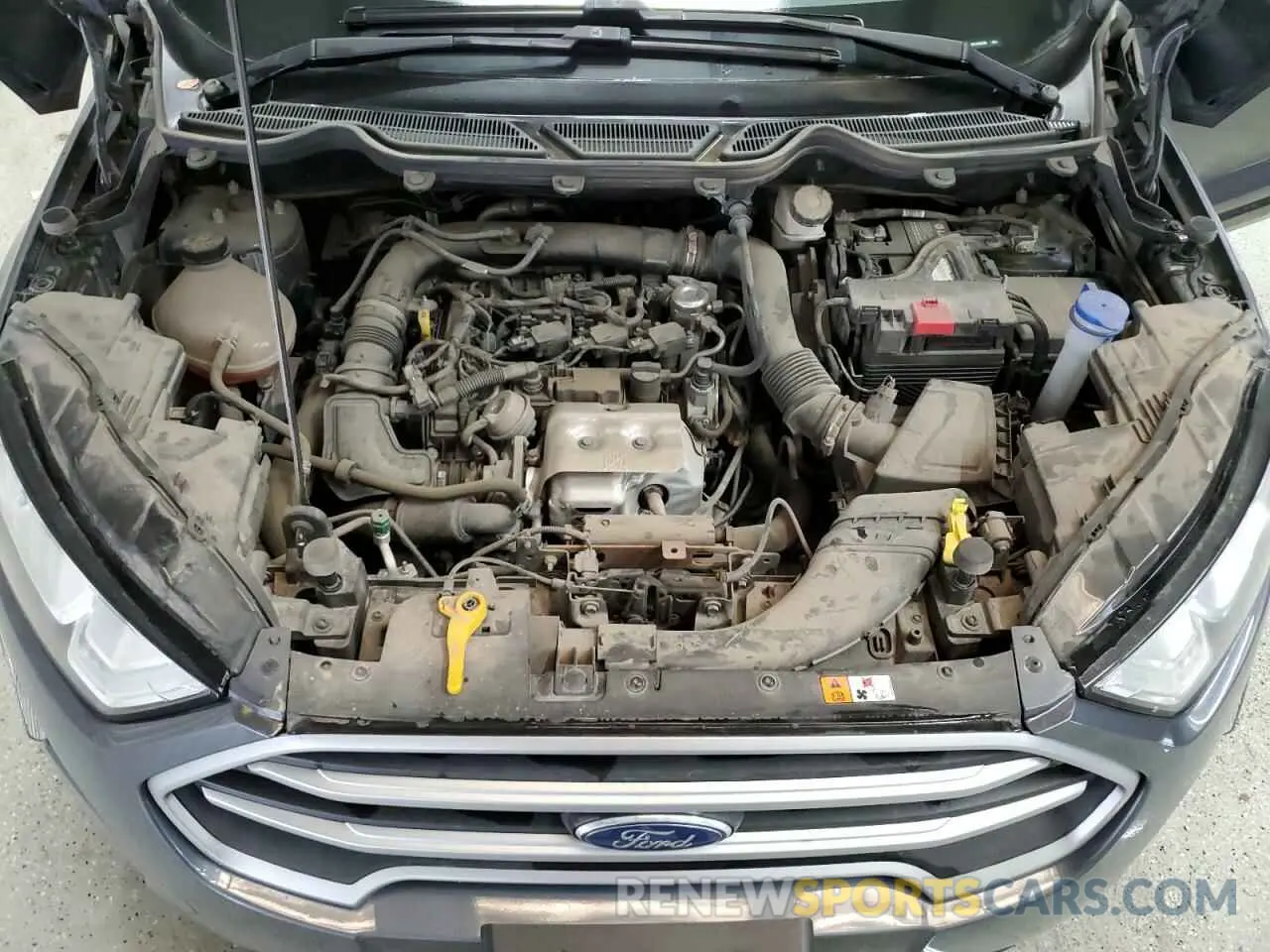 12 fotografías del automóvil dañado MAJ3S2GE9MC445240 FORD ECOSPORT 2021