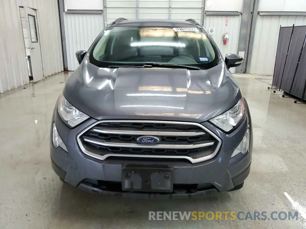 5 fotografías del automóvil dañado MAJ3S2GE9MC445240 FORD ECOSPORT 2021