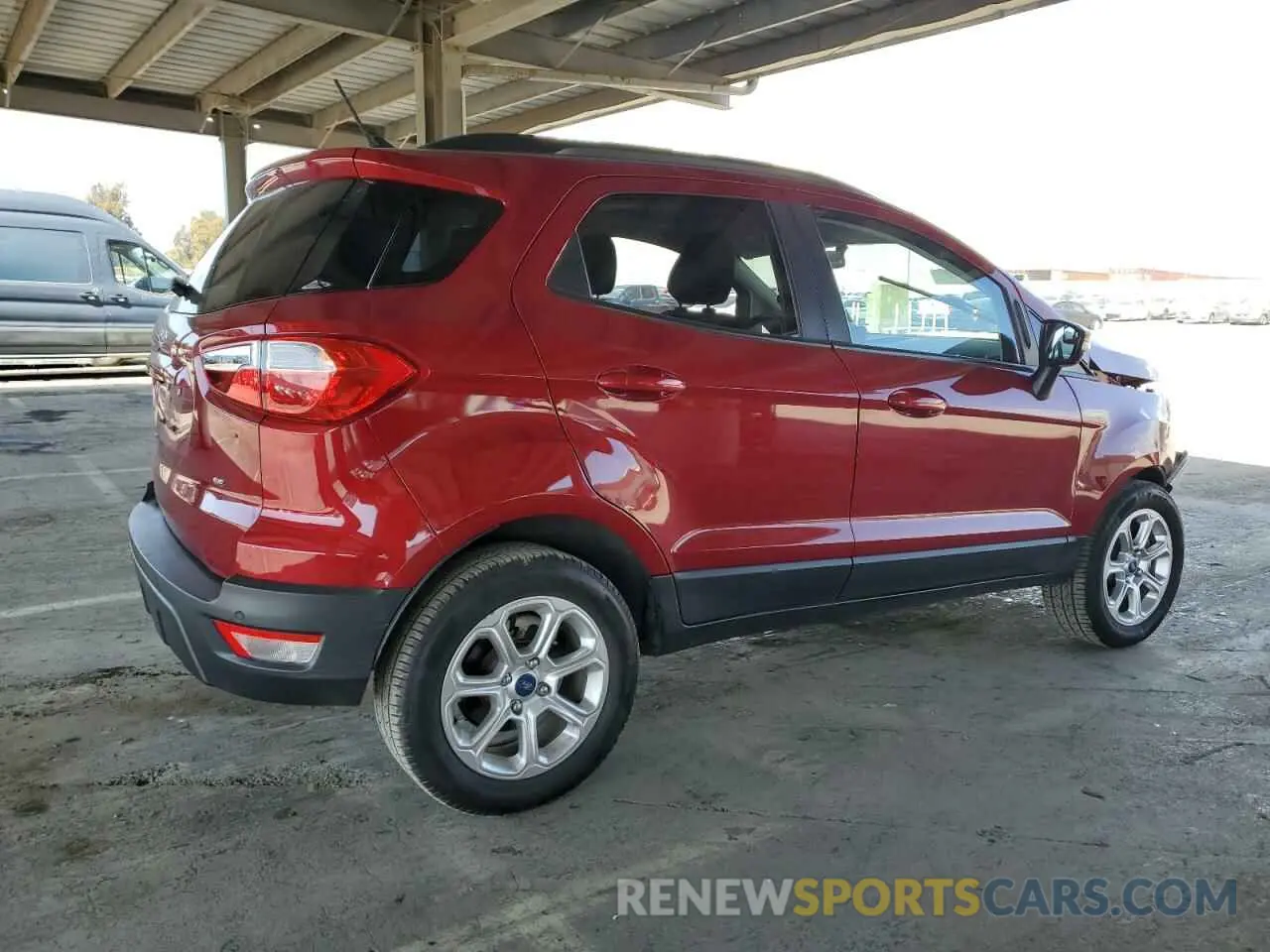 3 fotografías del automóvil dañado MAJ3S2GE9MC446498 FORD ECOSPORT 2021