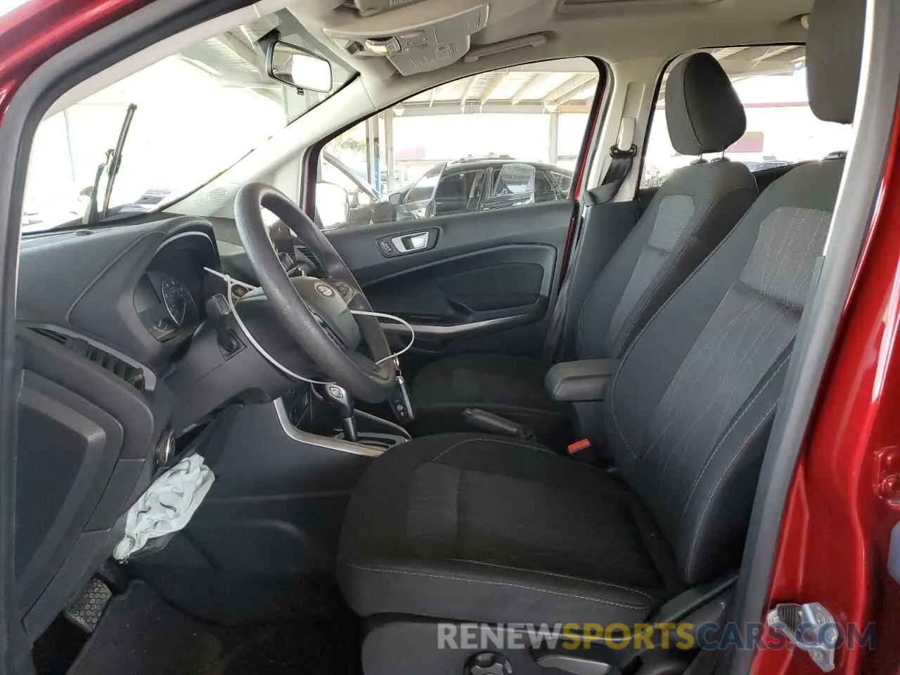 7 fotografías del automóvil dañado MAJ3S2GE9MC446498 FORD ECOSPORT 2021
