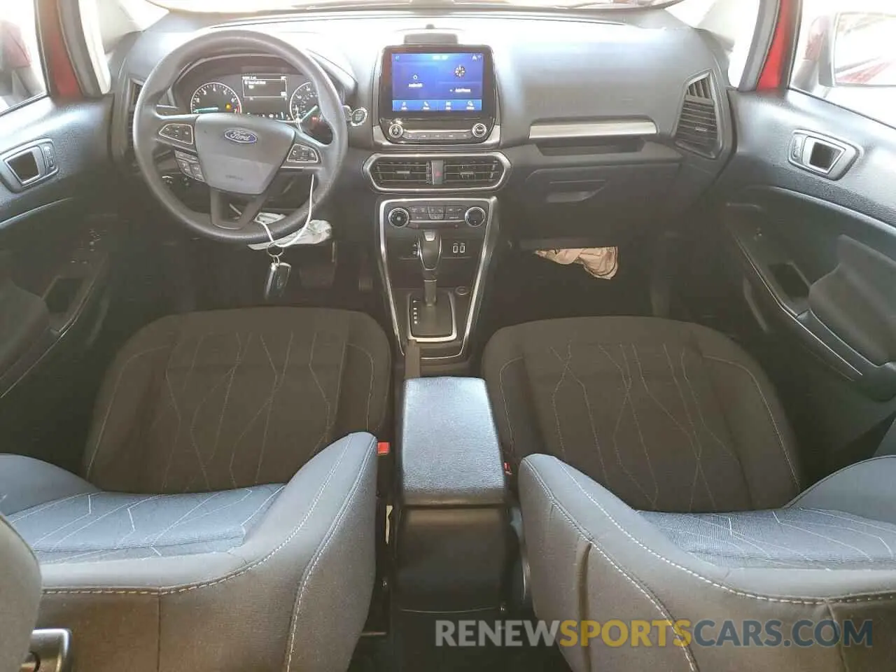 8 fotografías del automóvil dañado MAJ3S2GE9MC446498 FORD ECOSPORT 2021
