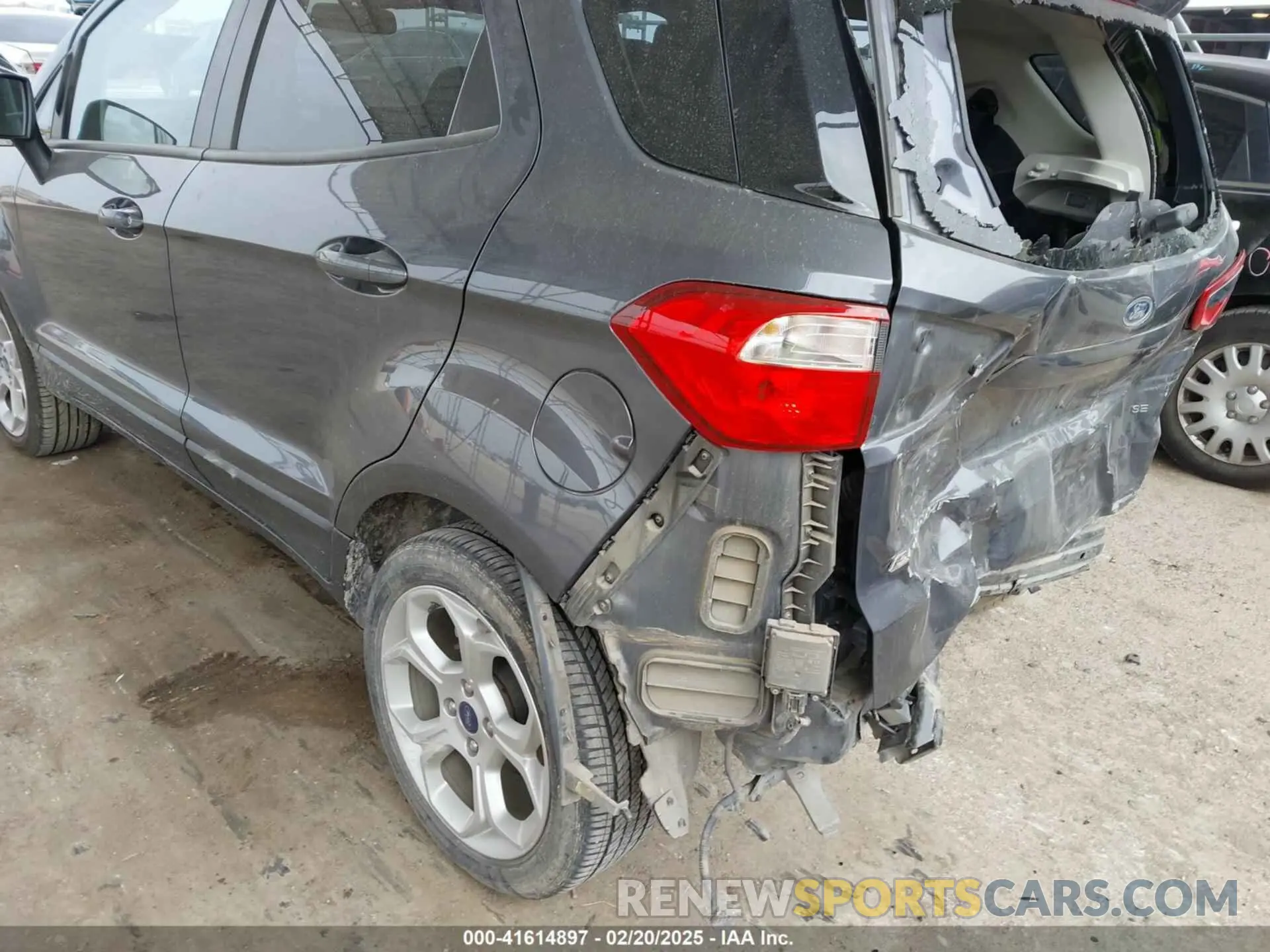 6 fotografías del automóvil dañado MAJ3S2GE9MC451944 FORD ECOSPORT 2021