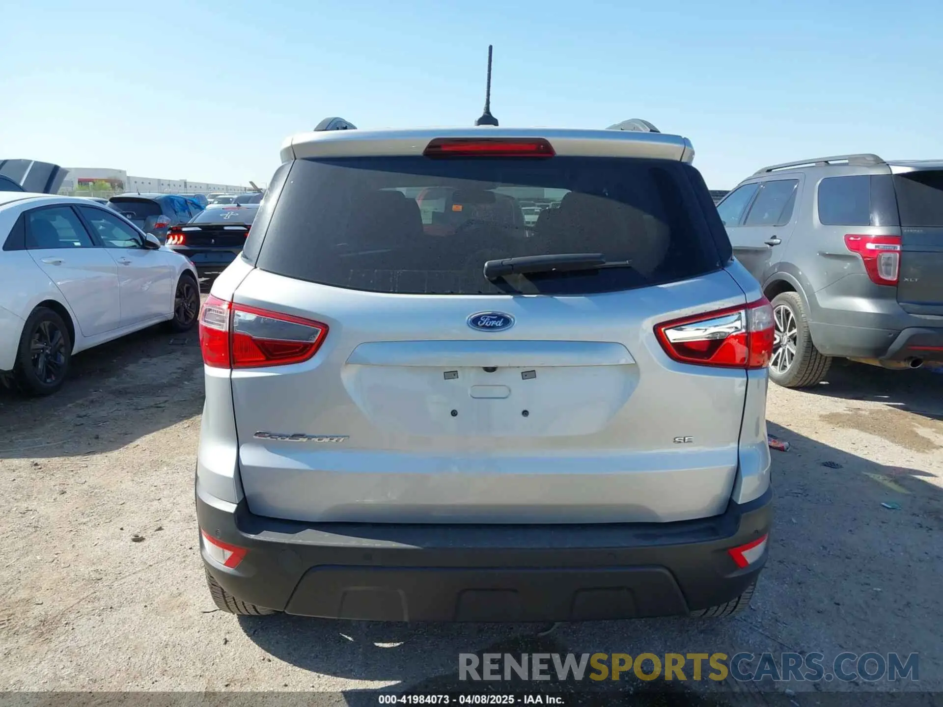 17 fotografías del automóvil dañado MAJ3S2GE9MC455900 FORD ECOSPORT 2021