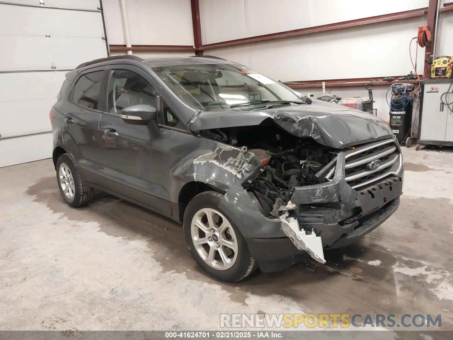 1 fotografías del automóvil dañado MAJ3S2GEXMC417219 FORD ECOSPORT 2021