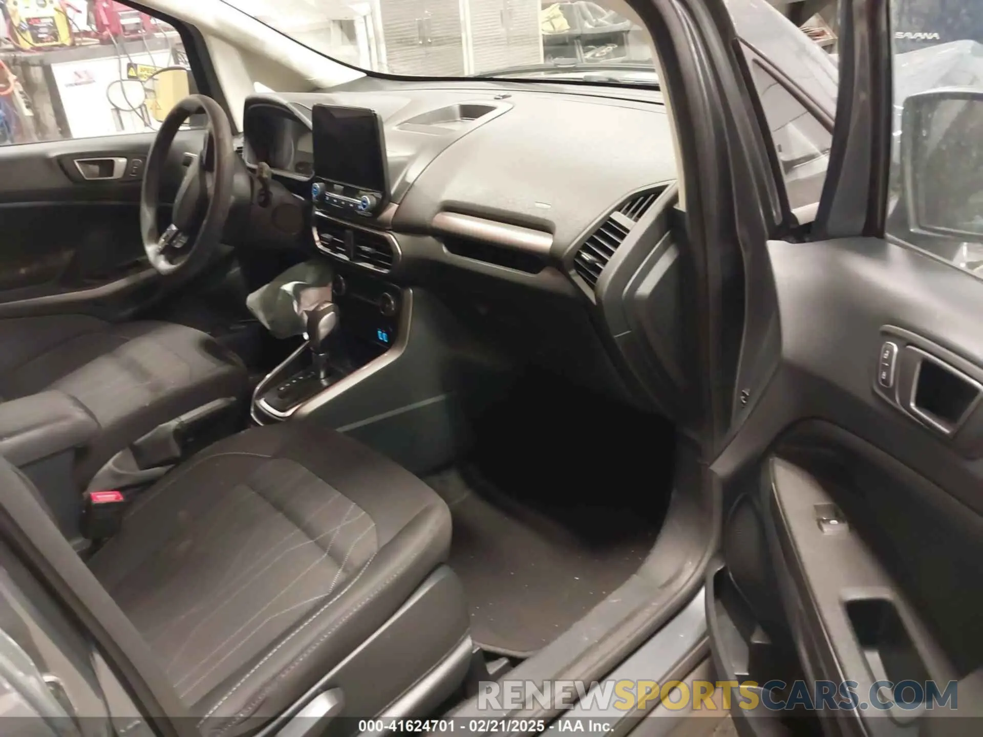 5 fotografías del automóvil dañado MAJ3S2GEXMC417219 FORD ECOSPORT 2021