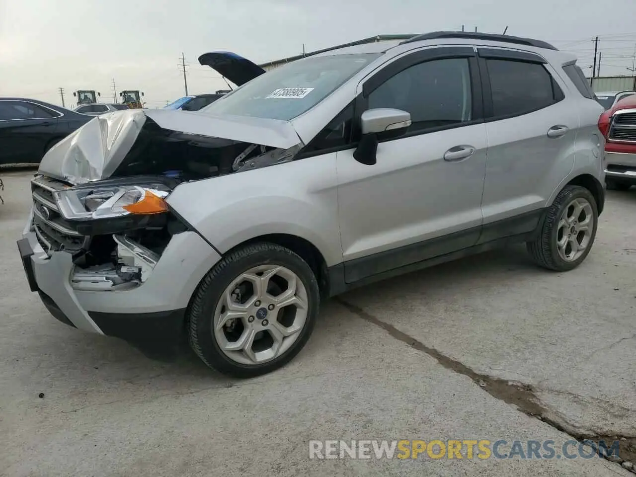 1 fotografías del automóvil dañado MAJ3S2GEXMC437938 FORD ECOSPORT 2021