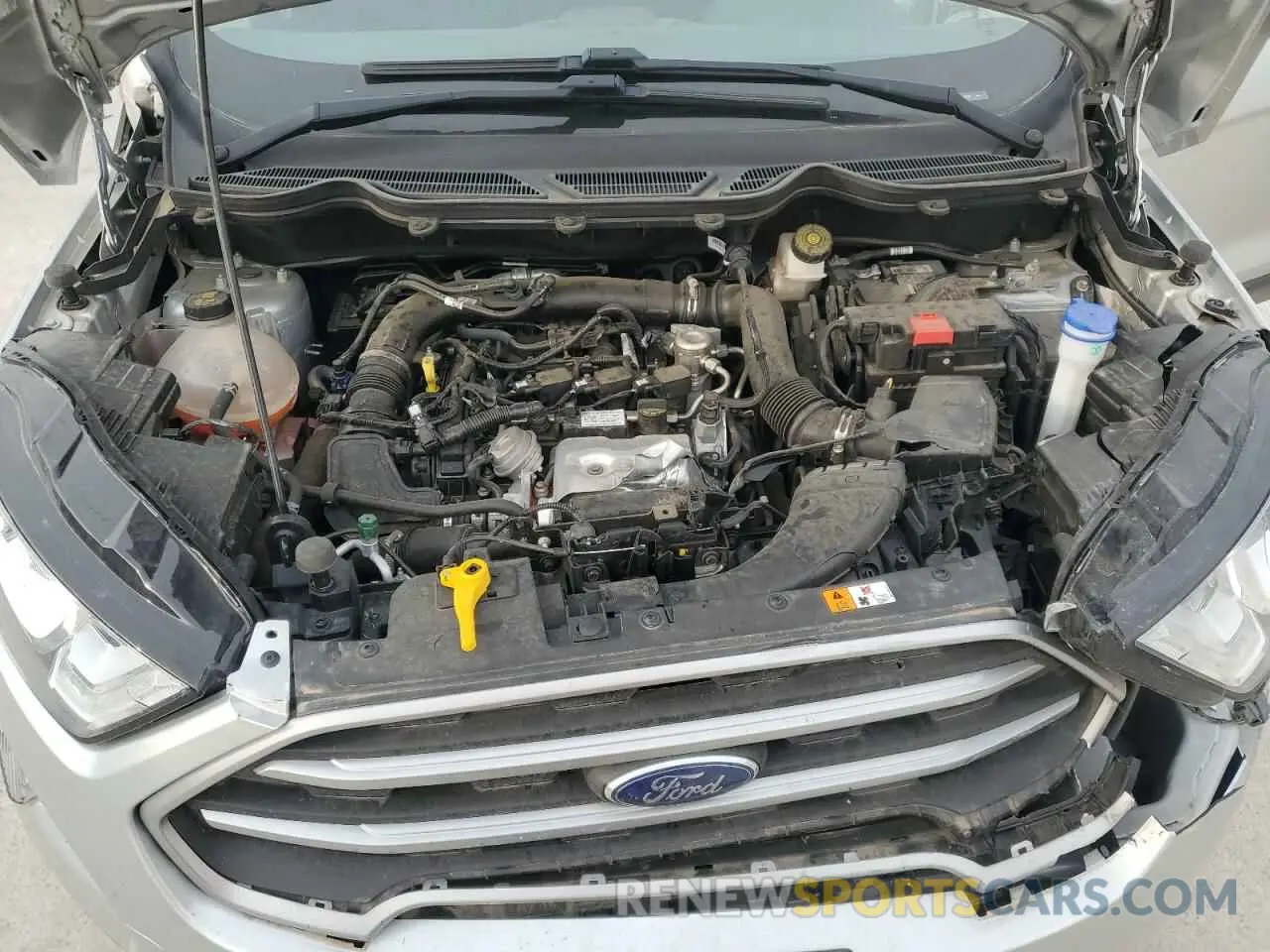 12 fotografías del automóvil dañado MAJ3S2GEXMC437938 FORD ECOSPORT 2021