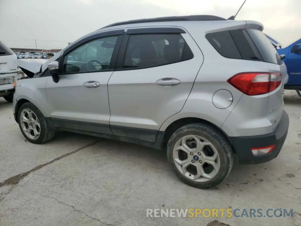 2 fotografías del automóvil dañado MAJ3S2GEXMC437938 FORD ECOSPORT 2021