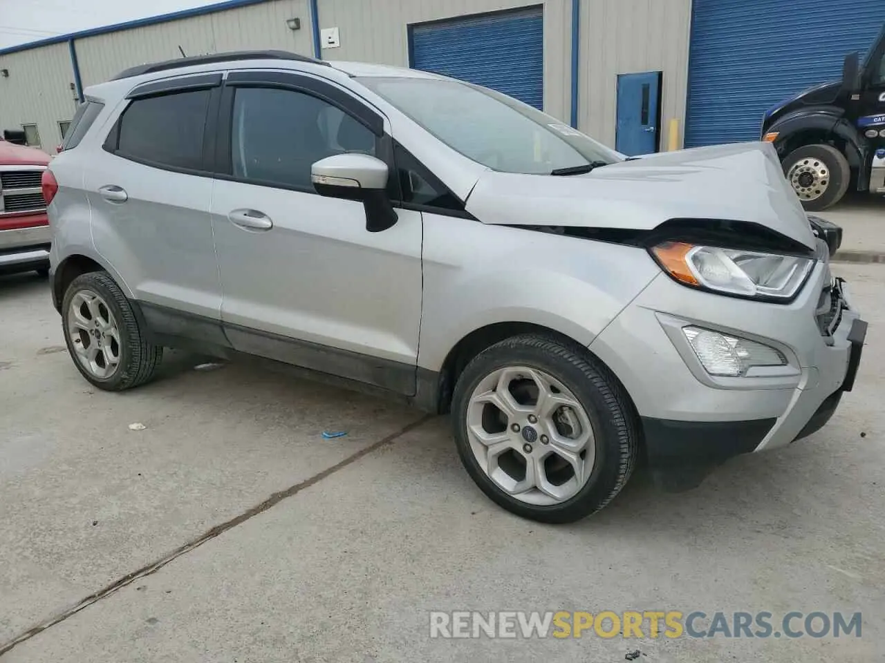 4 fotografías del automóvil dañado MAJ3S2GEXMC437938 FORD ECOSPORT 2021