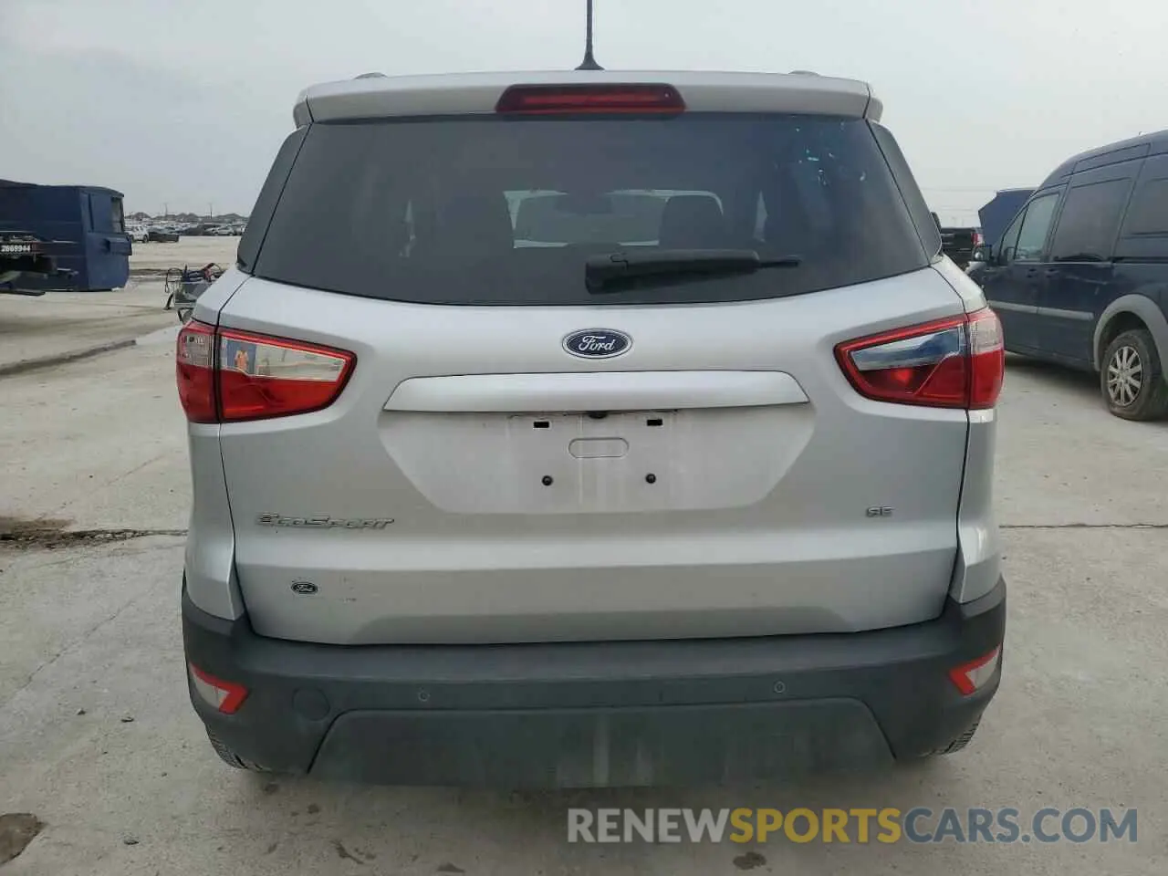 6 fotografías del automóvil dañado MAJ3S2GEXMC437938 FORD ECOSPORT 2021