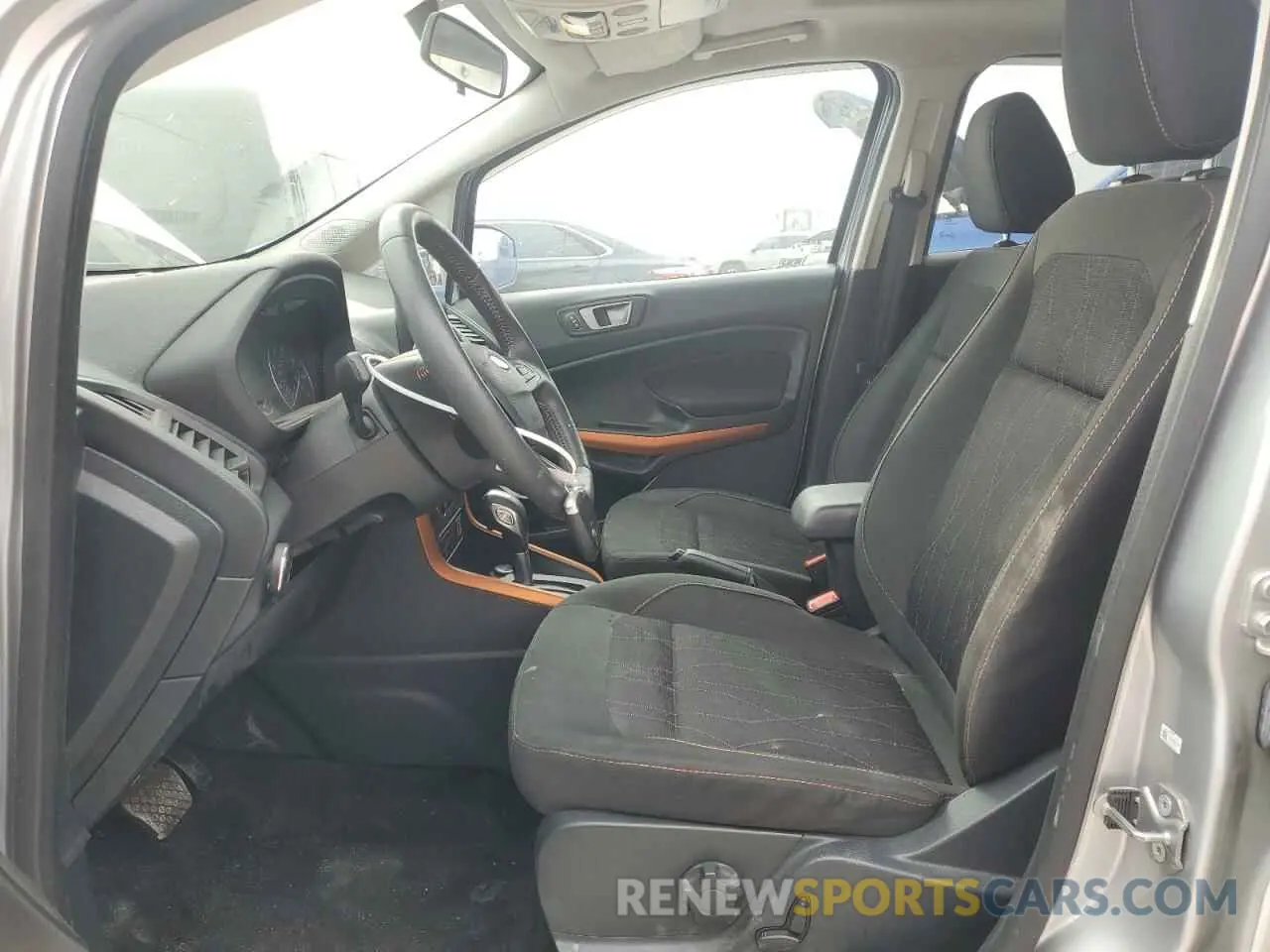7 fotografías del automóvil dañado MAJ3S2GEXMC437938 FORD ECOSPORT 2021