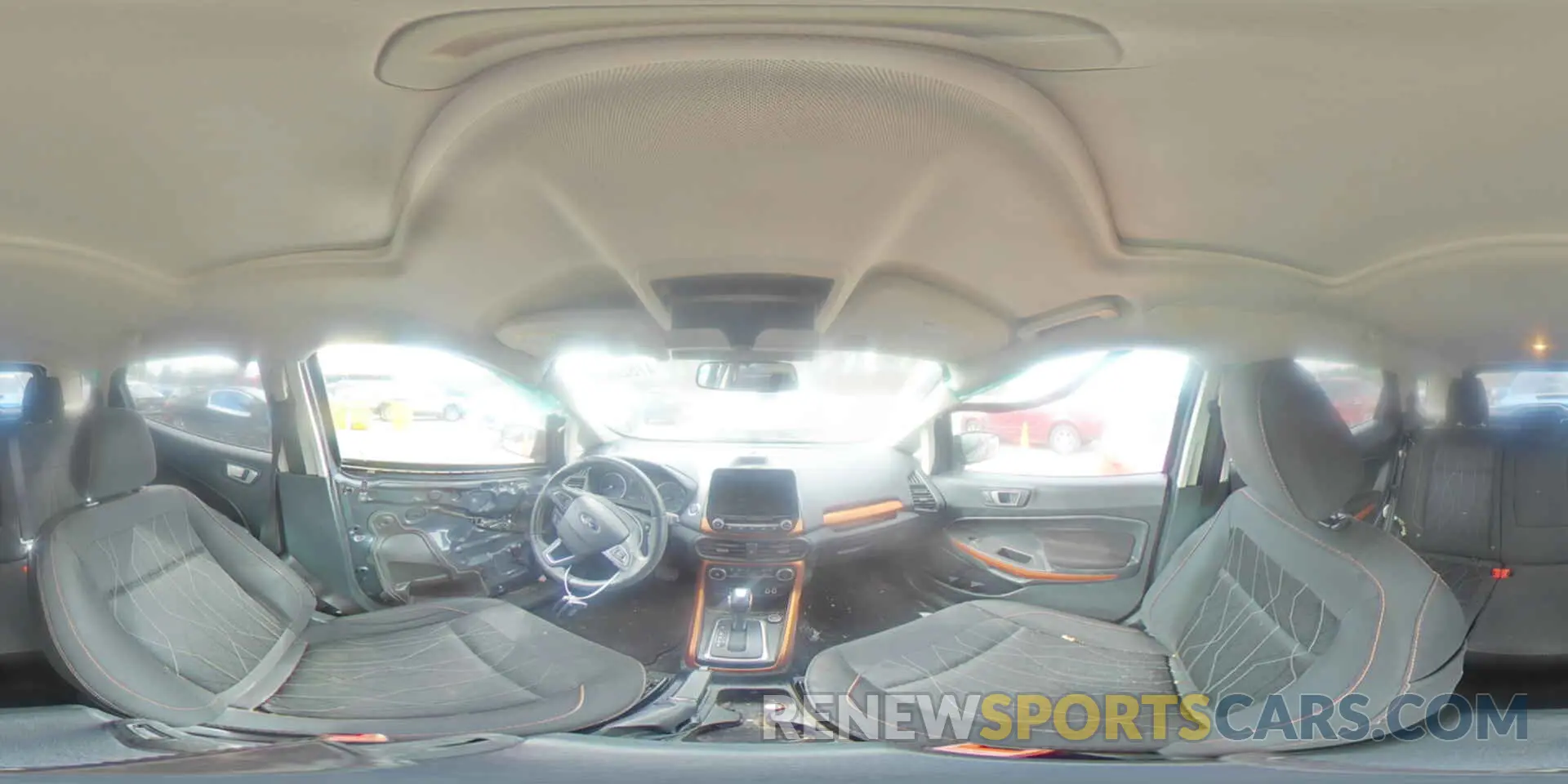 14 fotografías del automóvil dañado MAJ3S2GEXMC439690 FORD ECOSPORT 2021