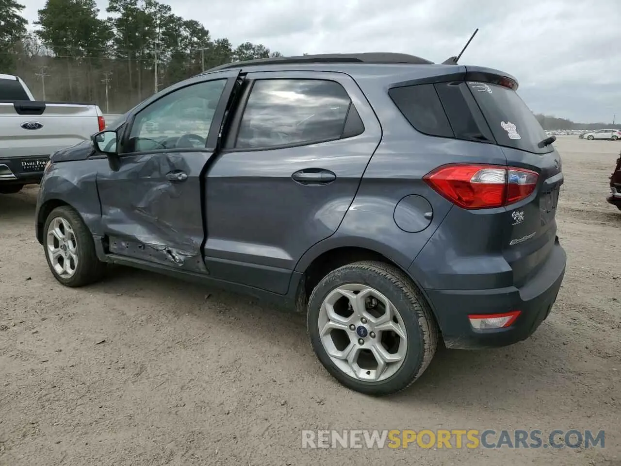 2 fotografías del automóvil dañado MAJ3S2GEXMC439690 FORD ECOSPORT 2021