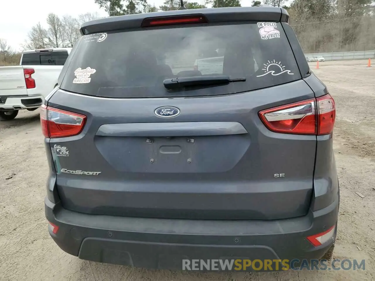 6 fotografías del automóvil dañado MAJ3S2GEXMC439690 FORD ECOSPORT 2021