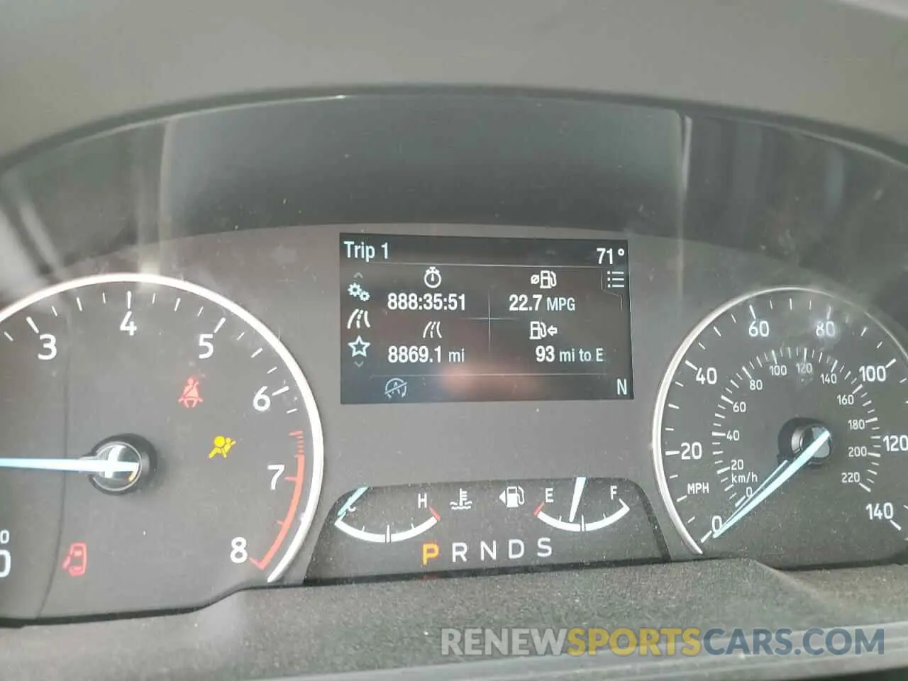 9 fotografías del automóvil dañado MAJ3S2GEXMC439690 FORD ECOSPORT 2021