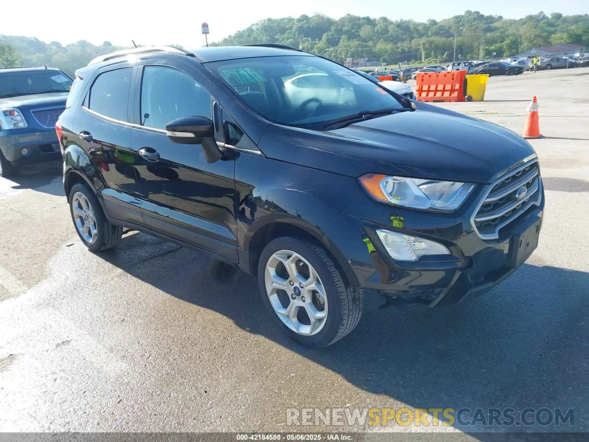 1 fotografías del automóvil dañado MAJ3S2GEXMC442332 FORD ECOSPORT 2021