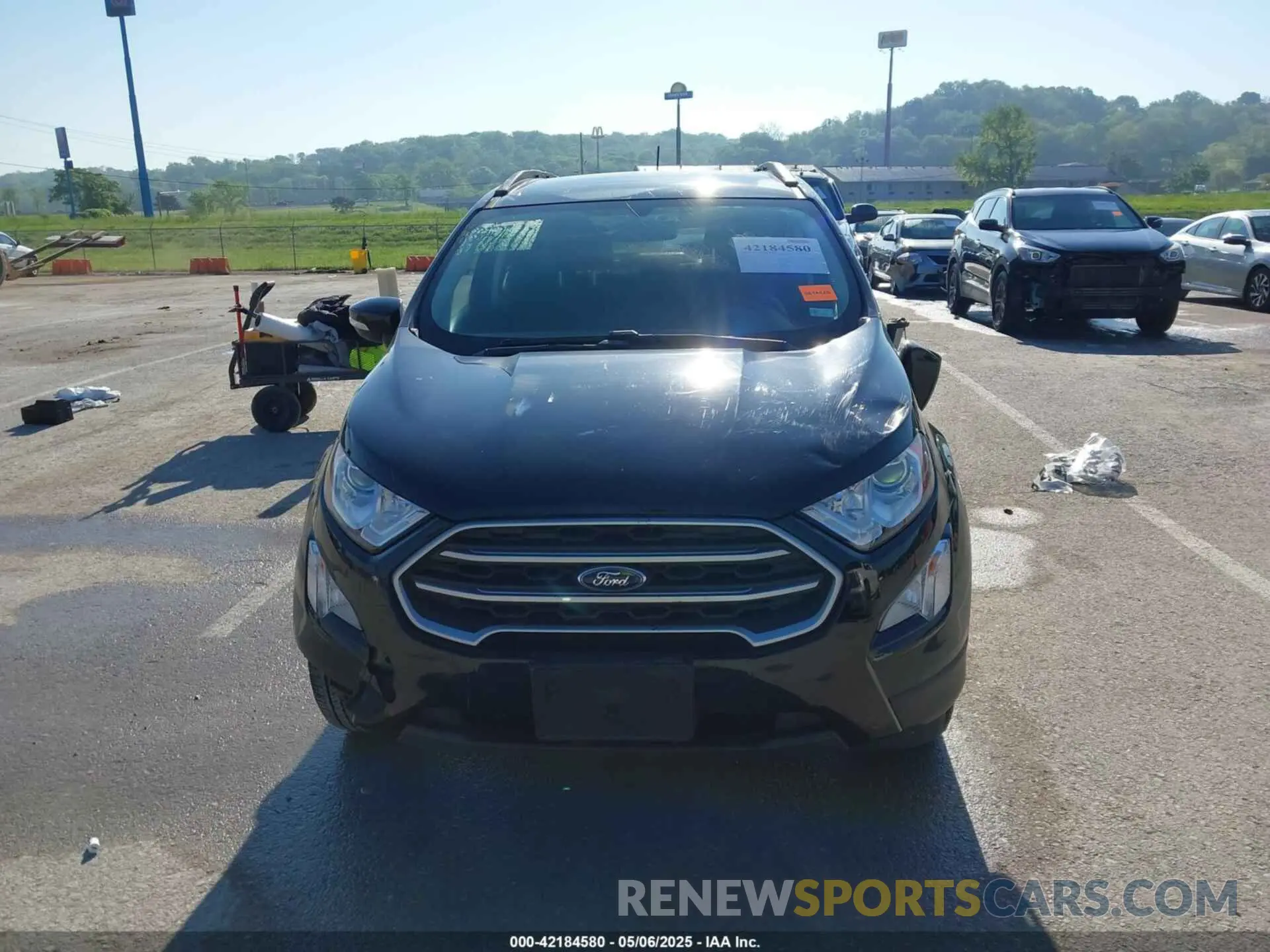 12 fotografías del automóvil dañado MAJ3S2GEXMC442332 FORD ECOSPORT 2021