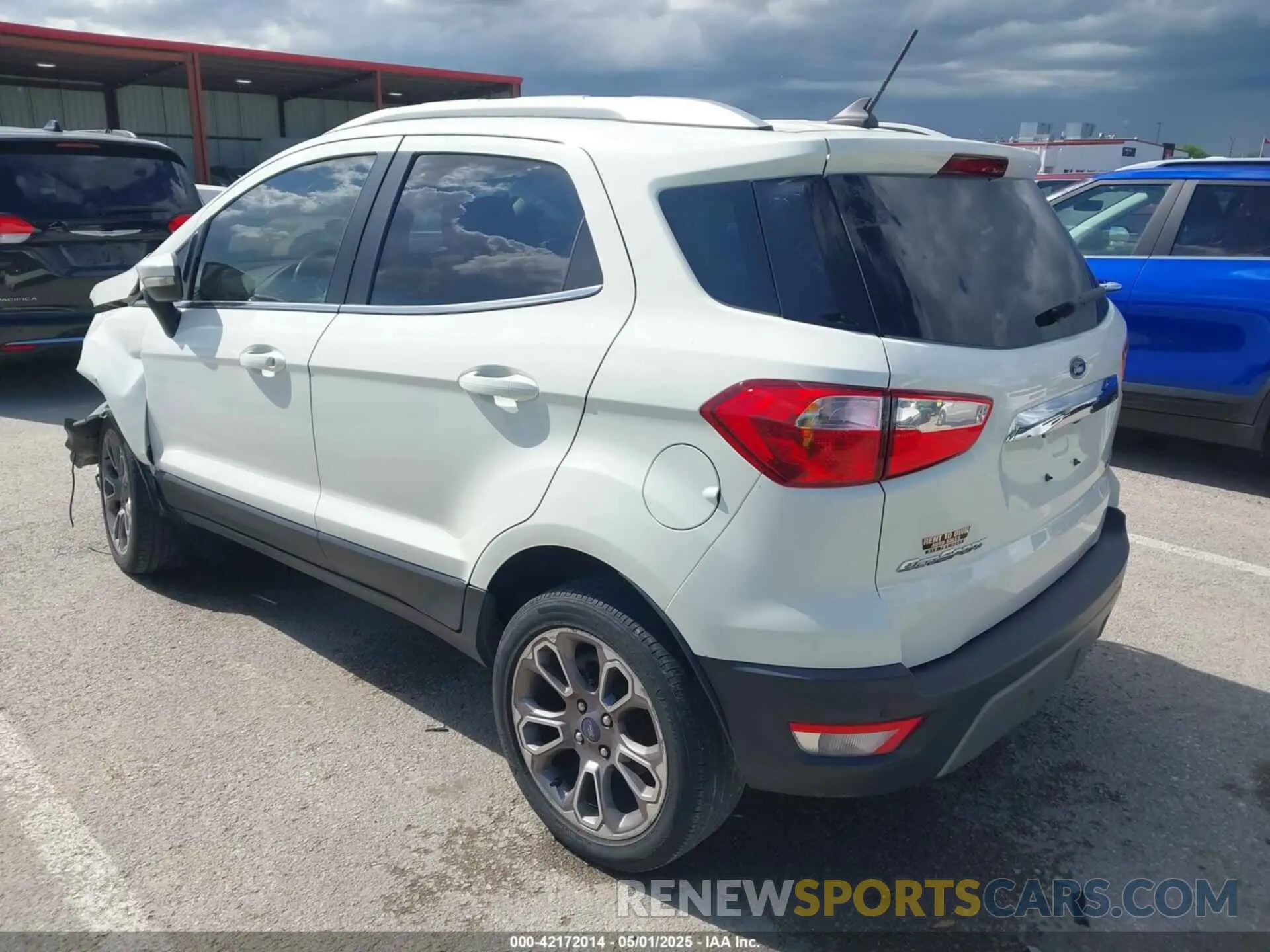3 fotografías del automóvil dañado MAJ3S2KE3MC400477 FORD ECOSPORT 2021