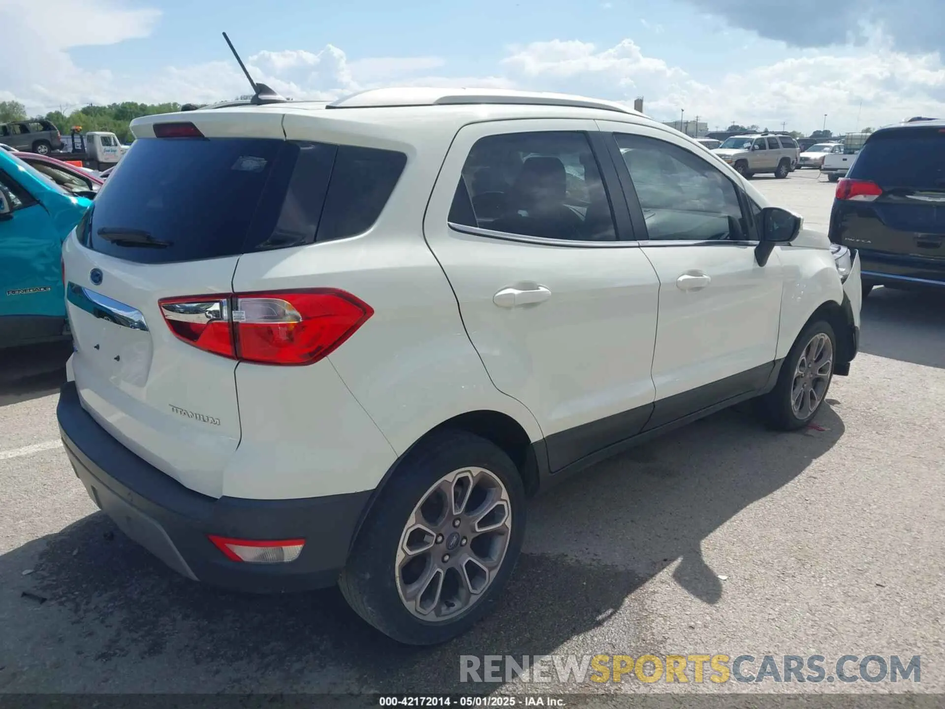 4 fotografías del automóvil dañado MAJ3S2KE3MC400477 FORD ECOSPORT 2021