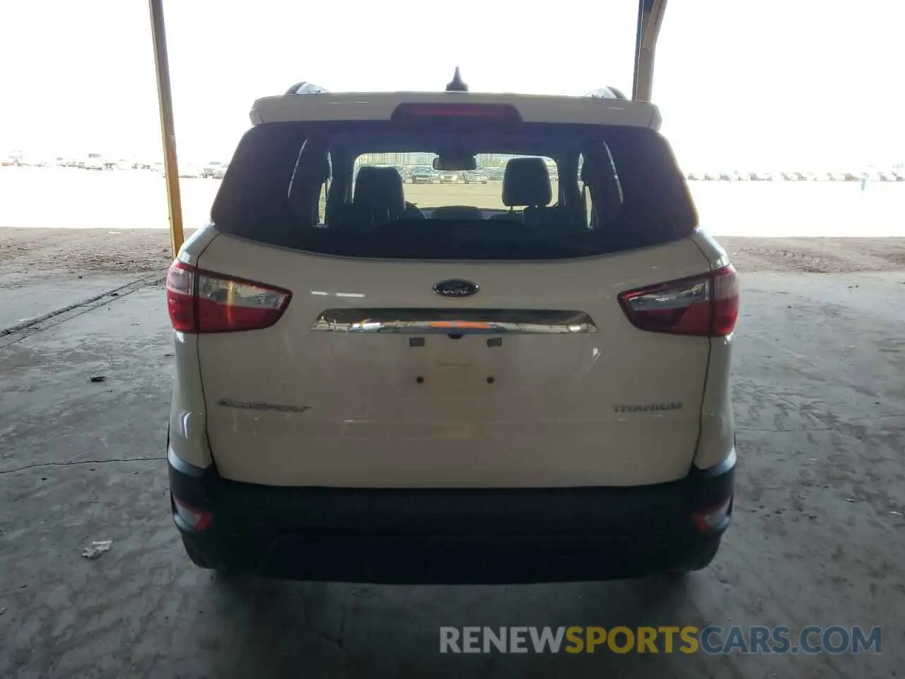 6 fotografías del automóvil dañado MAJ3S2KE3MC442387 FORD ECOSPORT 2021
