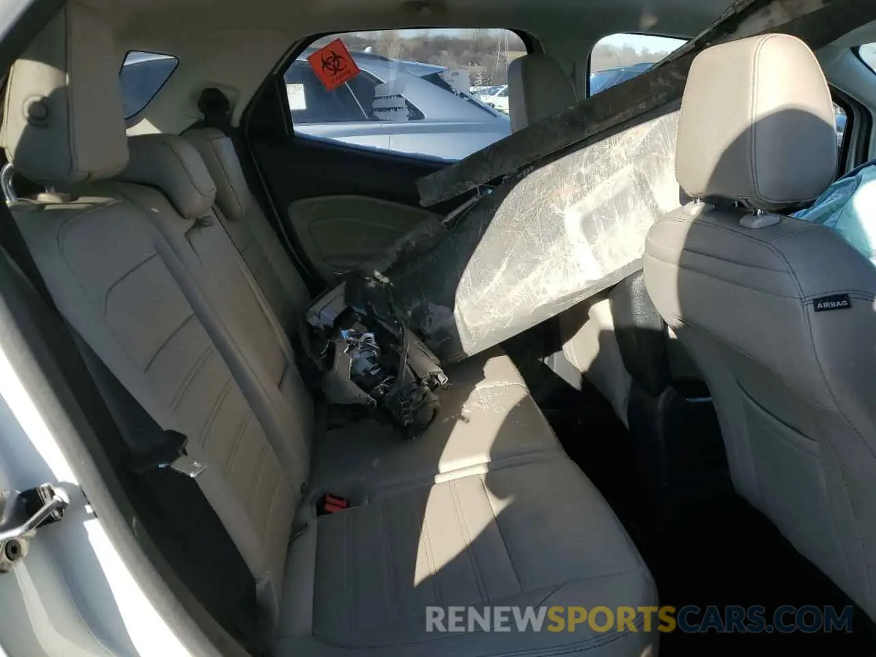11 fotografías del automóvil dañado MAJ3S2KE4MC404635 FORD ECOSPORT 2021