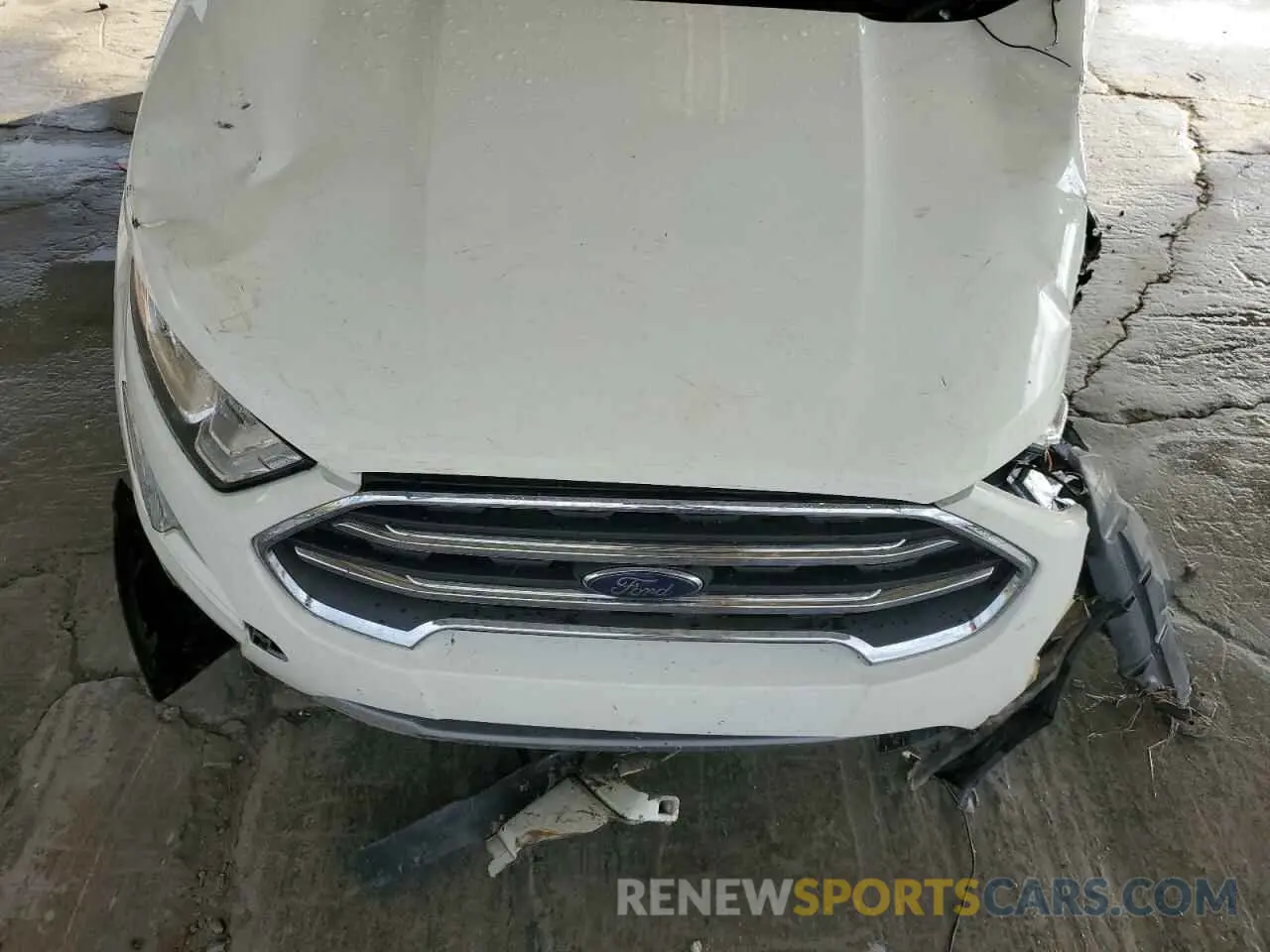 13 fotografías del automóvil dañado MAJ3S2KE4MC455293 FORD ECOSPORT 2021
