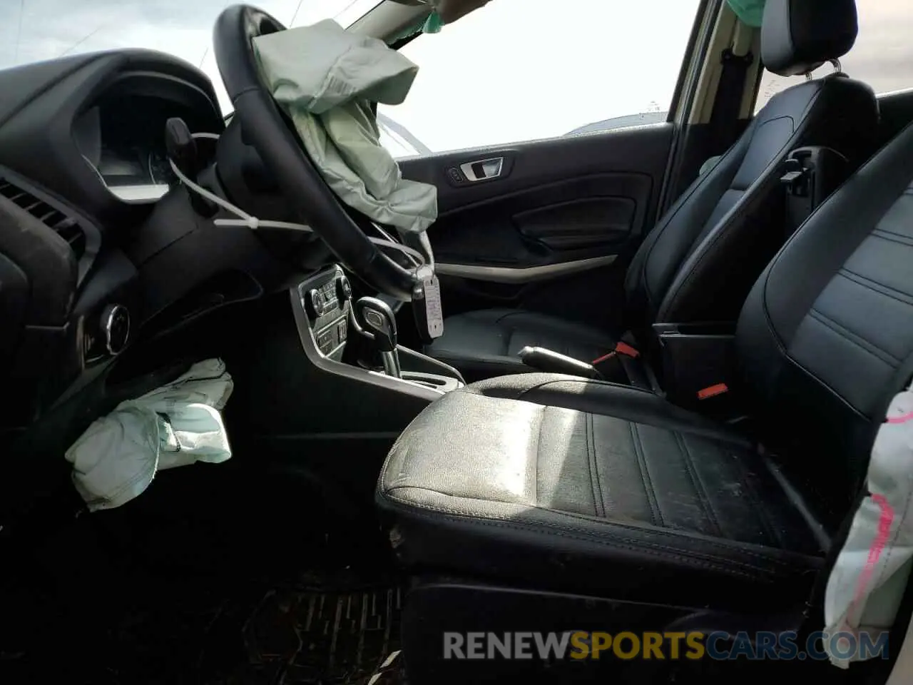 7 fotografías del automóvil dañado MAJ3S2KE4MC455293 FORD ECOSPORT 2021