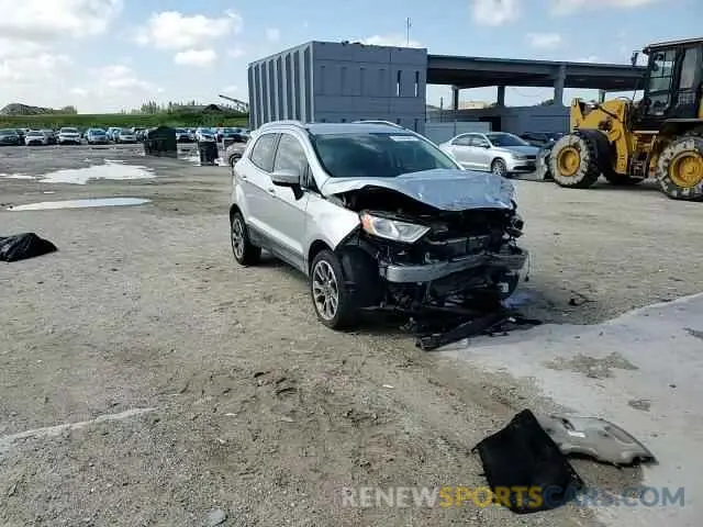 12 fotografías del automóvil dañado MAJ3S2KE8MC408610 FORD ECOSPORT 2021