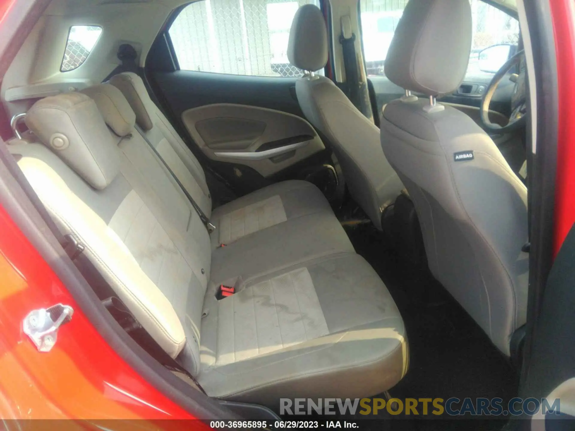 8 fotografías del automóvil dañado MAJ6S3FL0MC396108 FORD ECOSPORT 2021