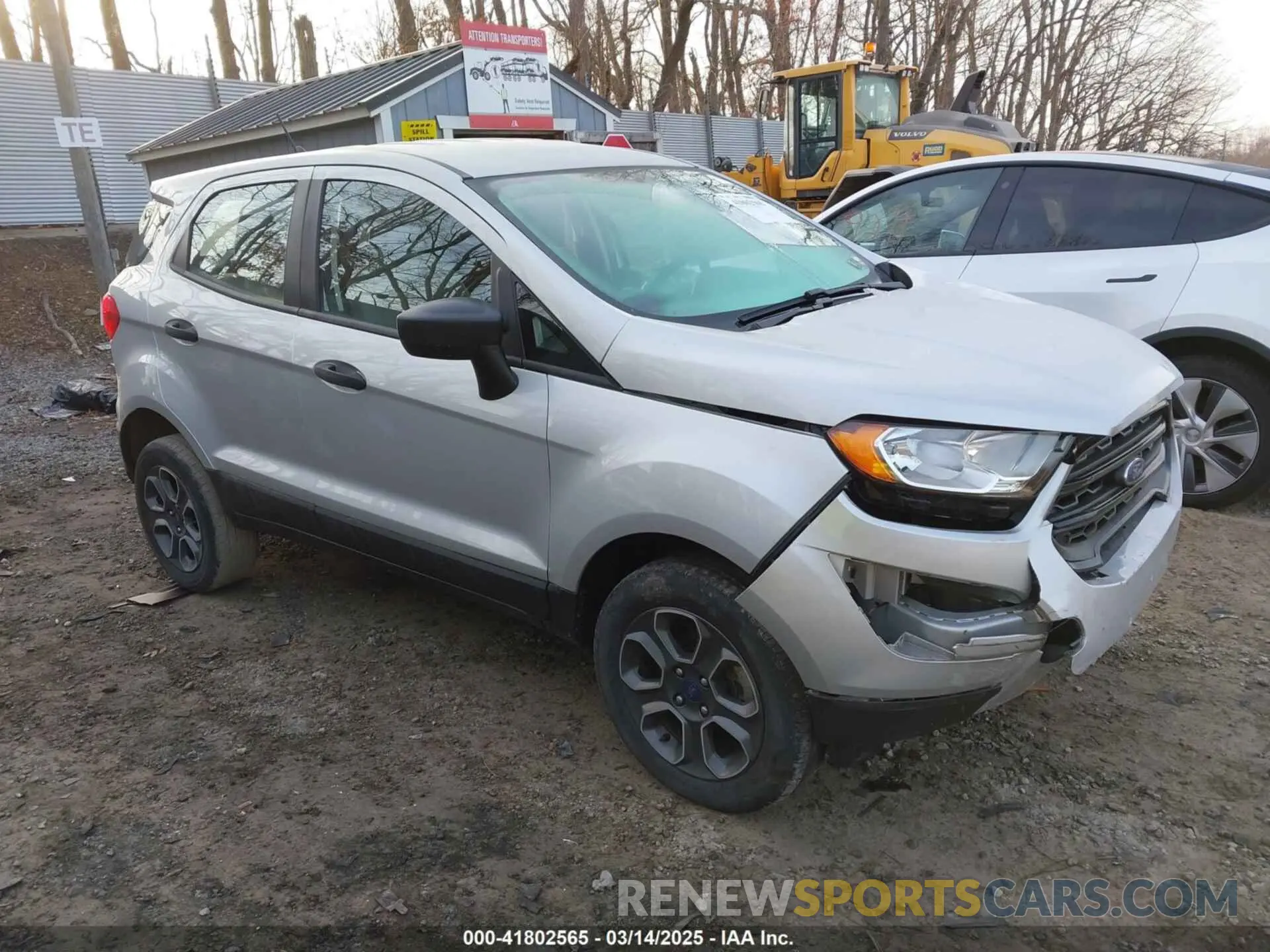 1 fotografías del automóvil dañado MAJ6S3FL0MC427891 FORD ECOSPORT 2021