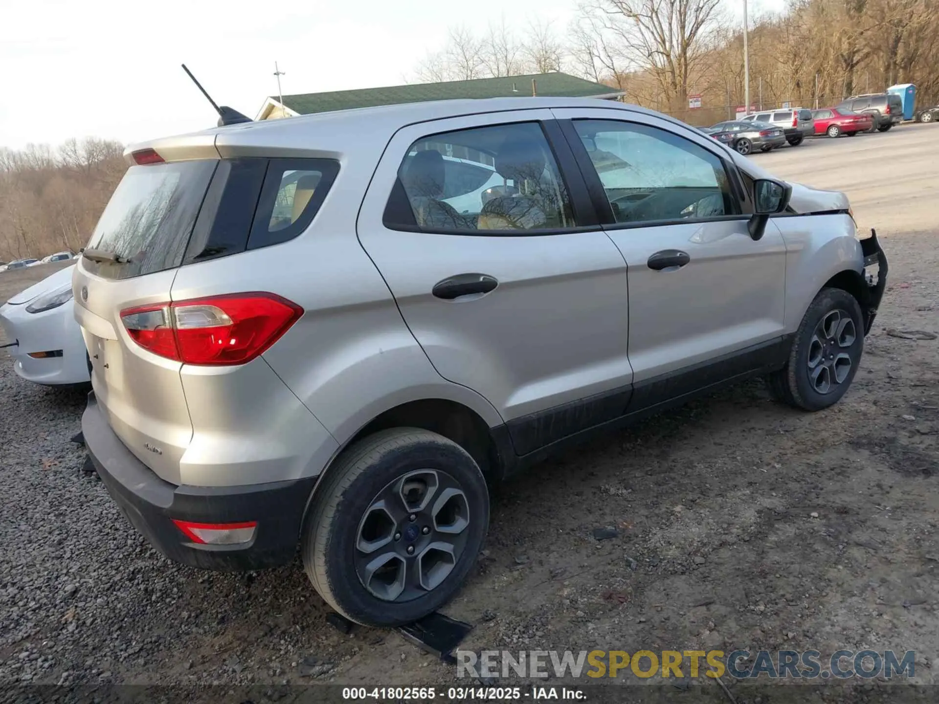 4 fotografías del automóvil dañado MAJ6S3FL0MC427891 FORD ECOSPORT 2021