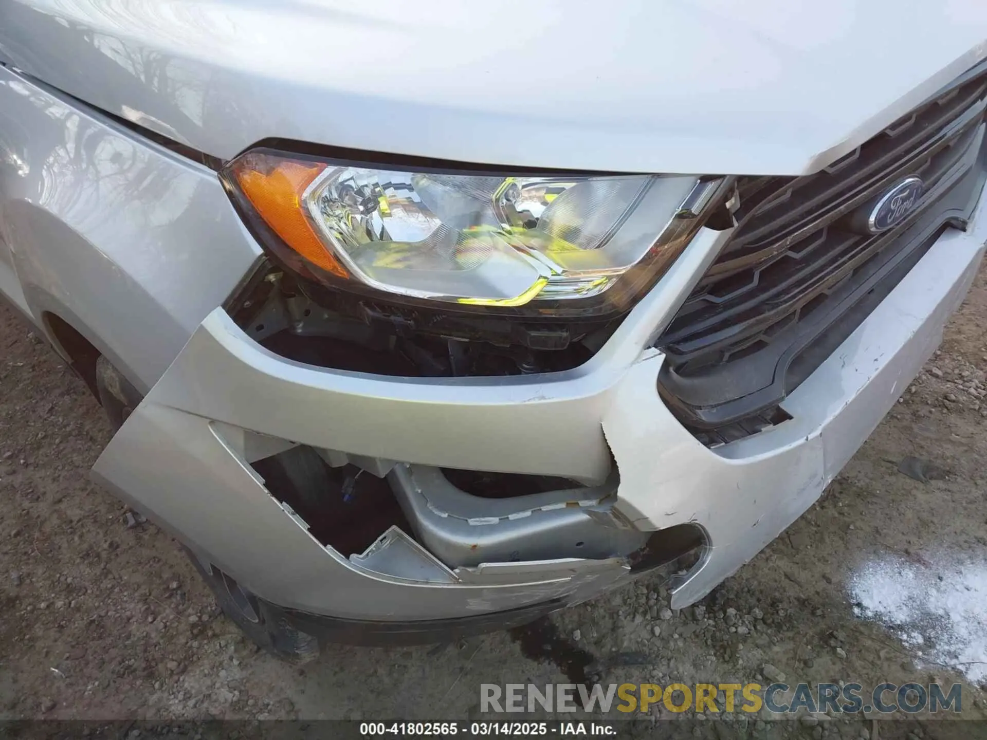 6 fotografías del automóvil dañado MAJ6S3FL0MC427891 FORD ECOSPORT 2021