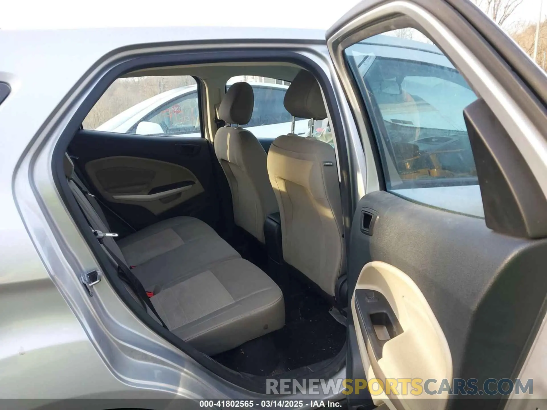 8 fotografías del automóvil dañado MAJ6S3FL0MC427891 FORD ECOSPORT 2021